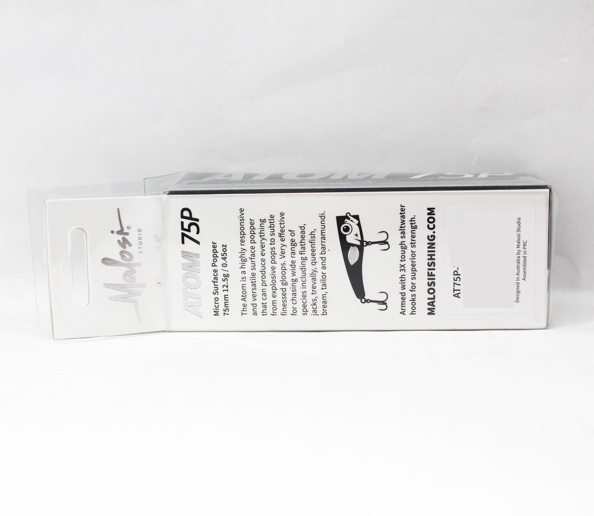 Malosi AT75P-MO Popper Micro Atom 75P Floating Lure Miso (0771)