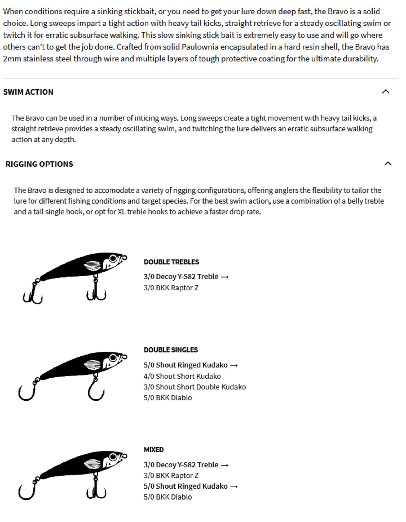 Malosi BR150S-AD Bravo 150S Sinking Lure Acid (0948)