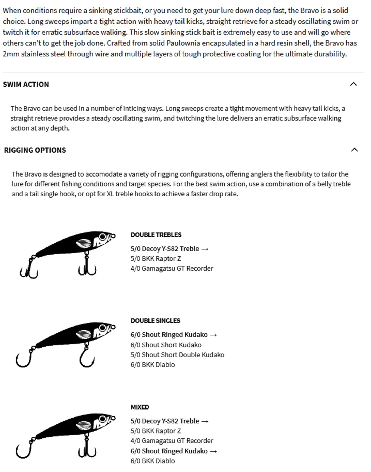 Malosi BR180S-RE Bravo 180S Sinking Lure Rapture (1068)