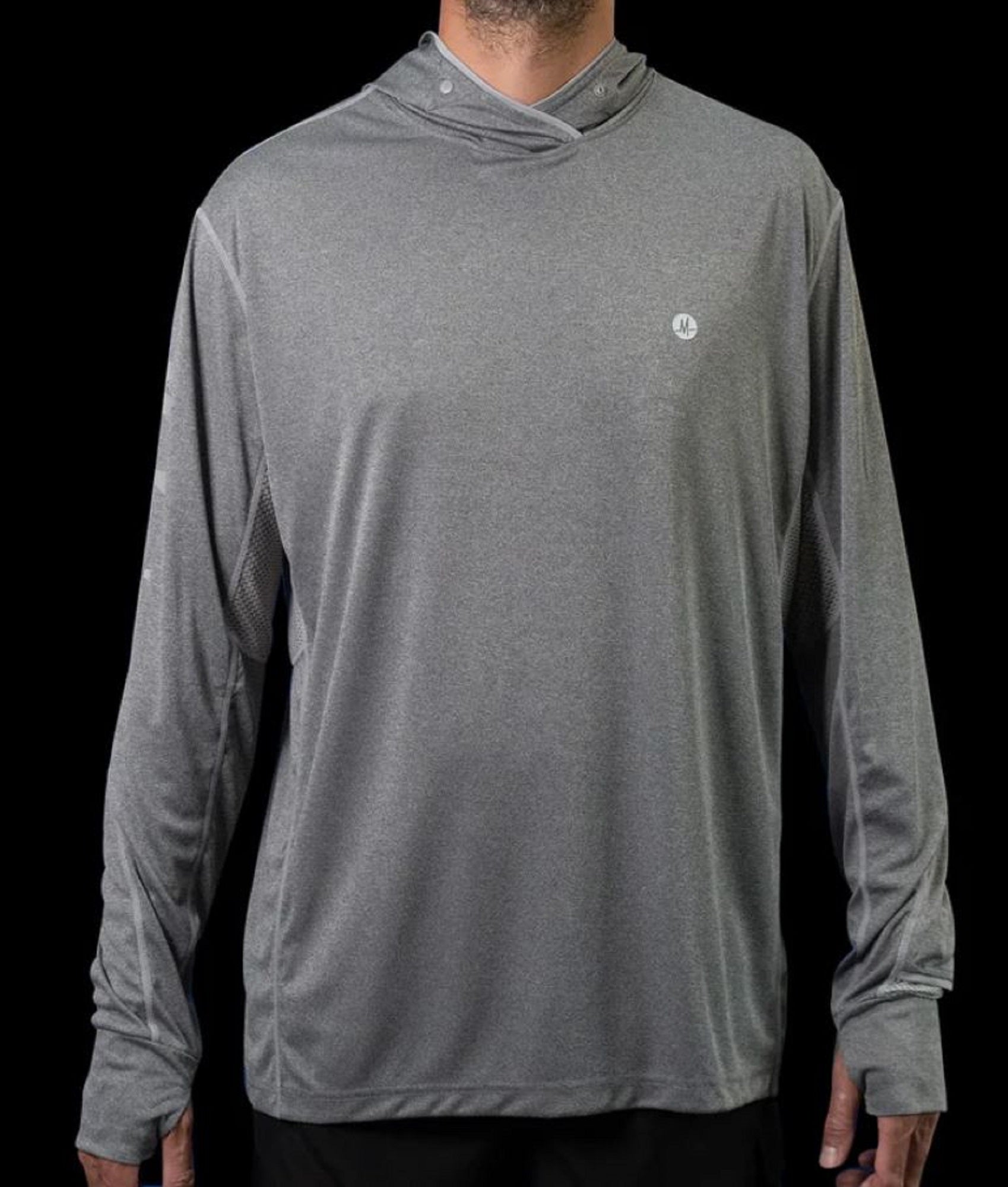Malosi MAL-EPL-GRY-M Fishing Shirt Eclipse Pro Gray Size M (1990)