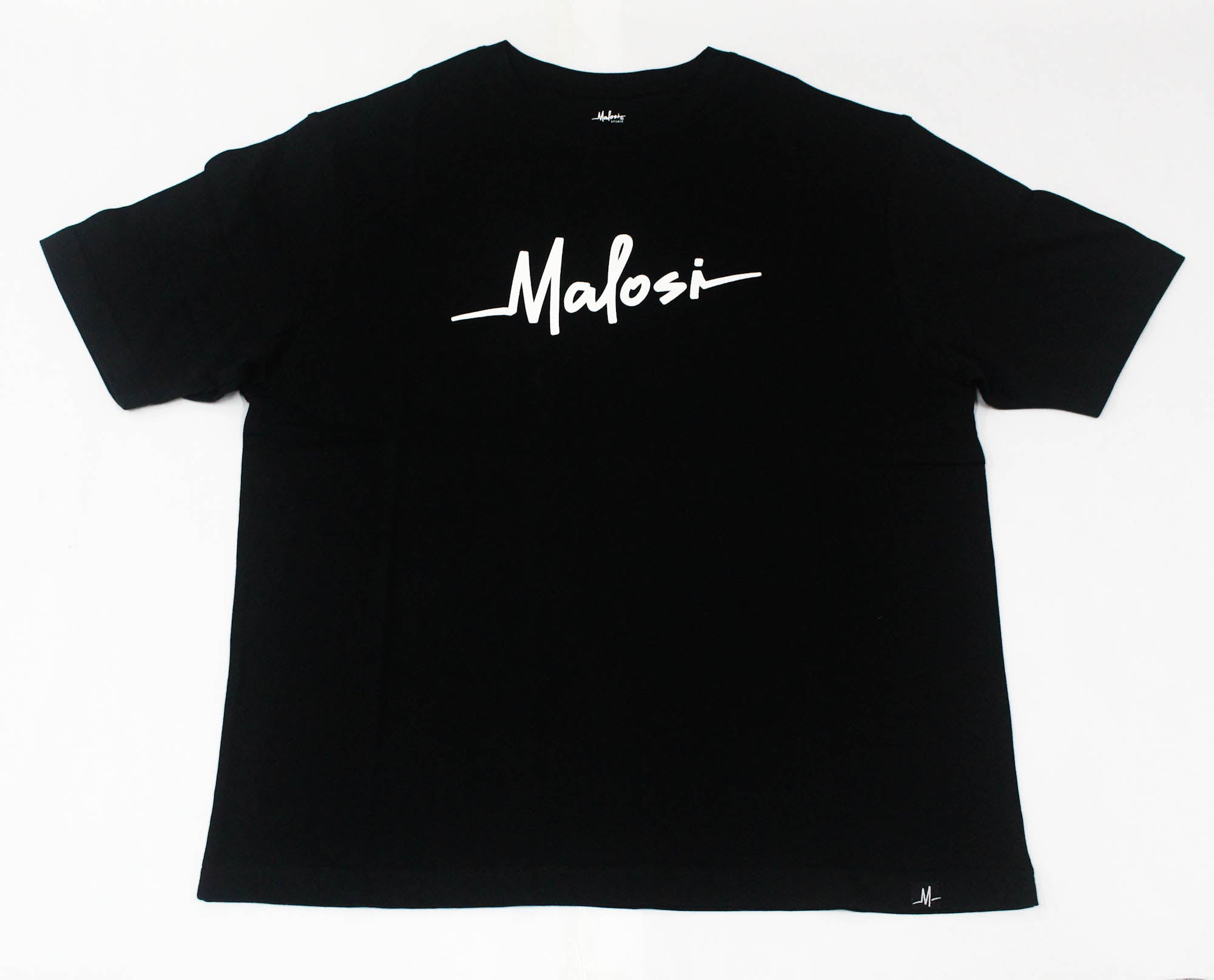 Malosi MAL-AP001-BLK-3XL Tee Shirt Staple Black Size 3XL (2294)