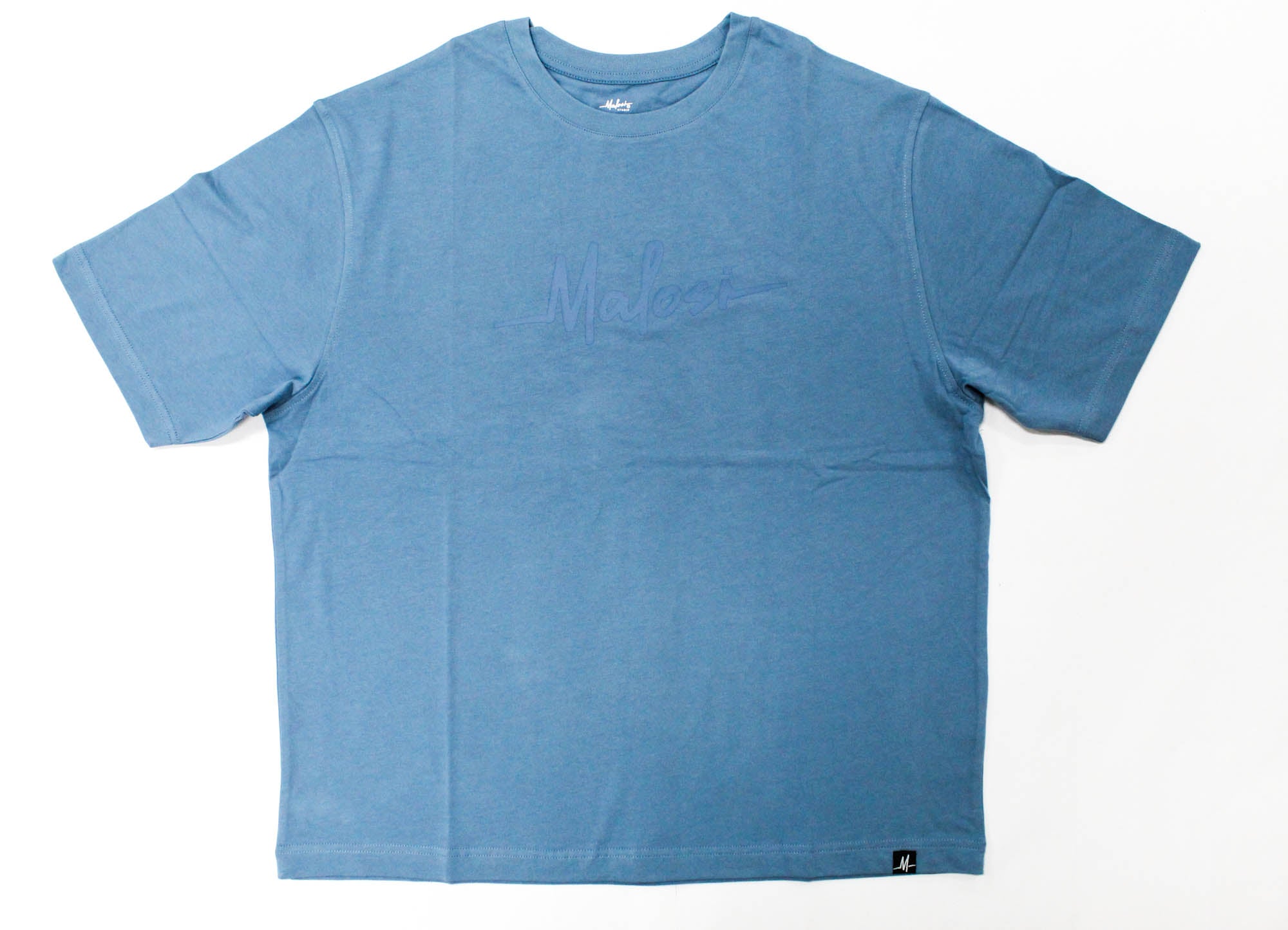 Malosi MAL-AP001-BLU-2XL Tee Shirt Staple Blue Size 2XL (2355)