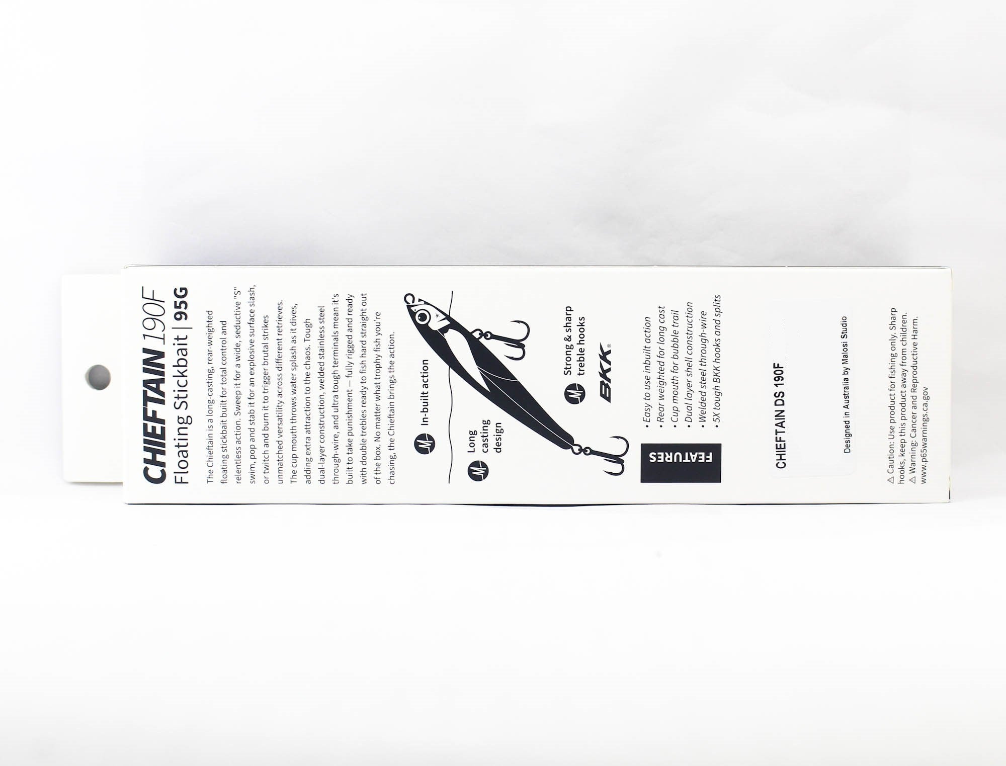 Malosi SCH190F-BE Staple Chieftain 190F Floating Lure Blaze (2720)