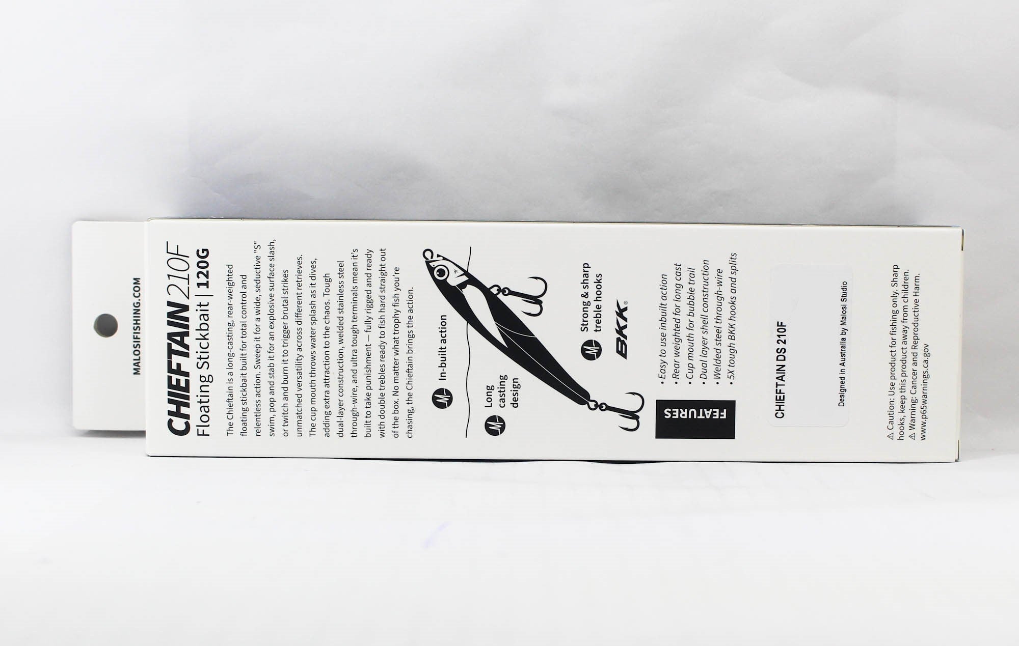 Malosi SCH210F-WY Staple Chieftain 210F Floating Lure Wooky (2898)