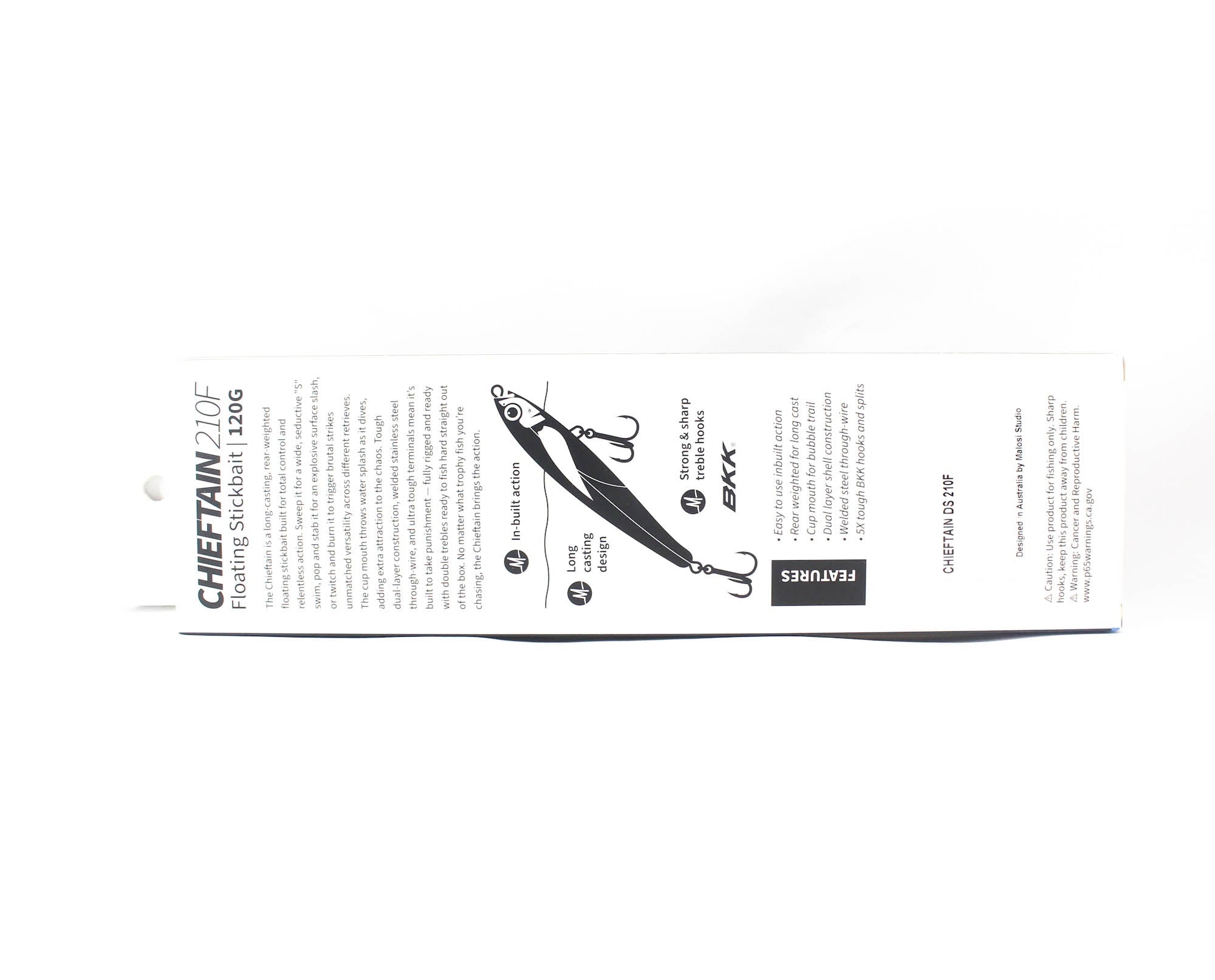 Malosi SCH210F-BR Staple Chieftain 210F Floating Lure Backwater (2911)