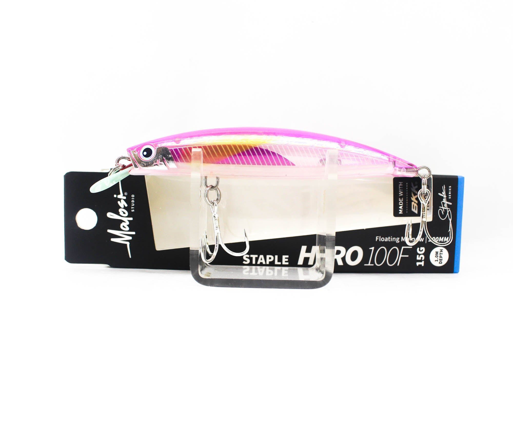 Malosi SHE100F-PA Staple Hero 100F Floating Lure Plasma (3024)