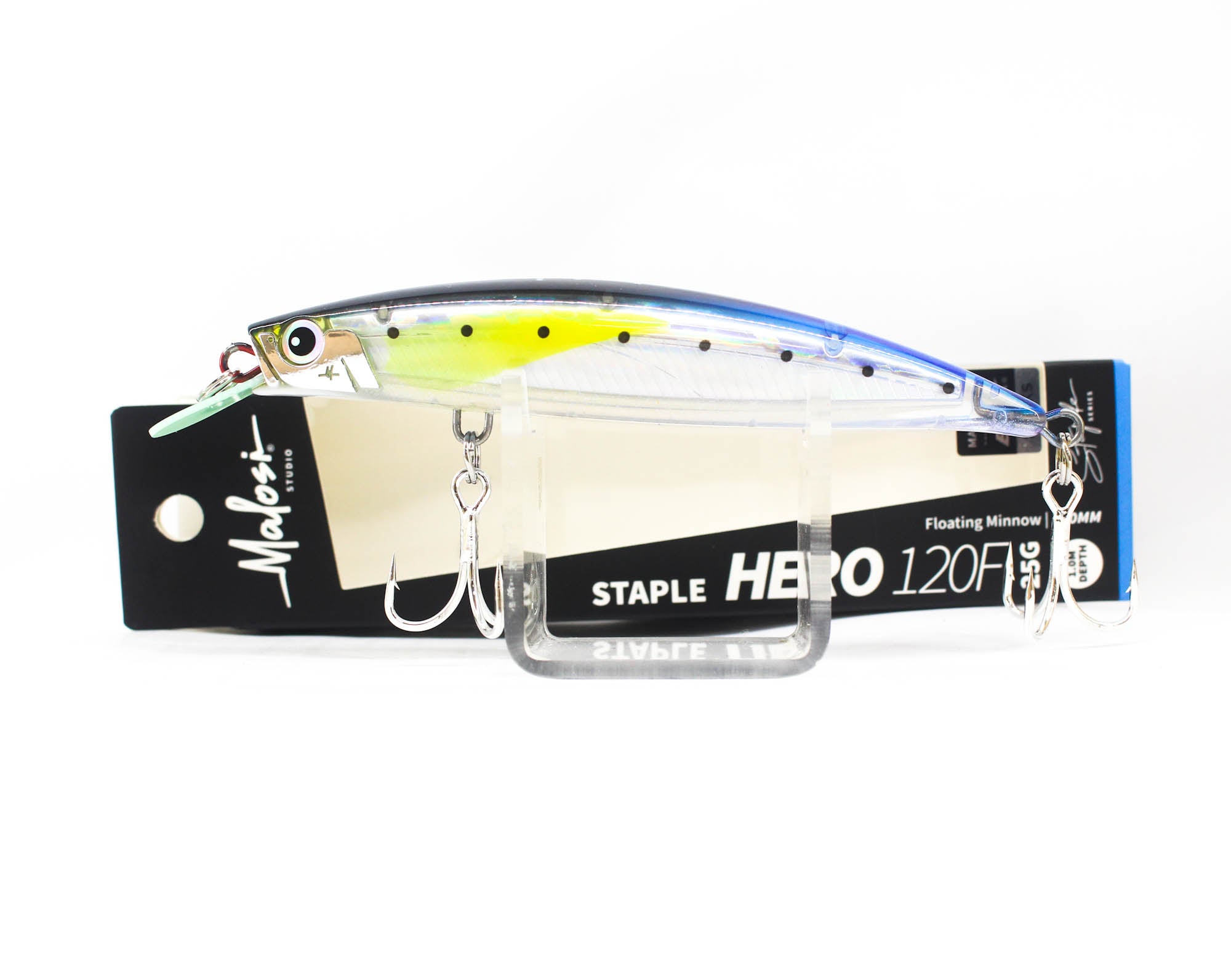 Malosi SHE120F-SR Staple Hero 120F Floating Lure Stellar (3093)