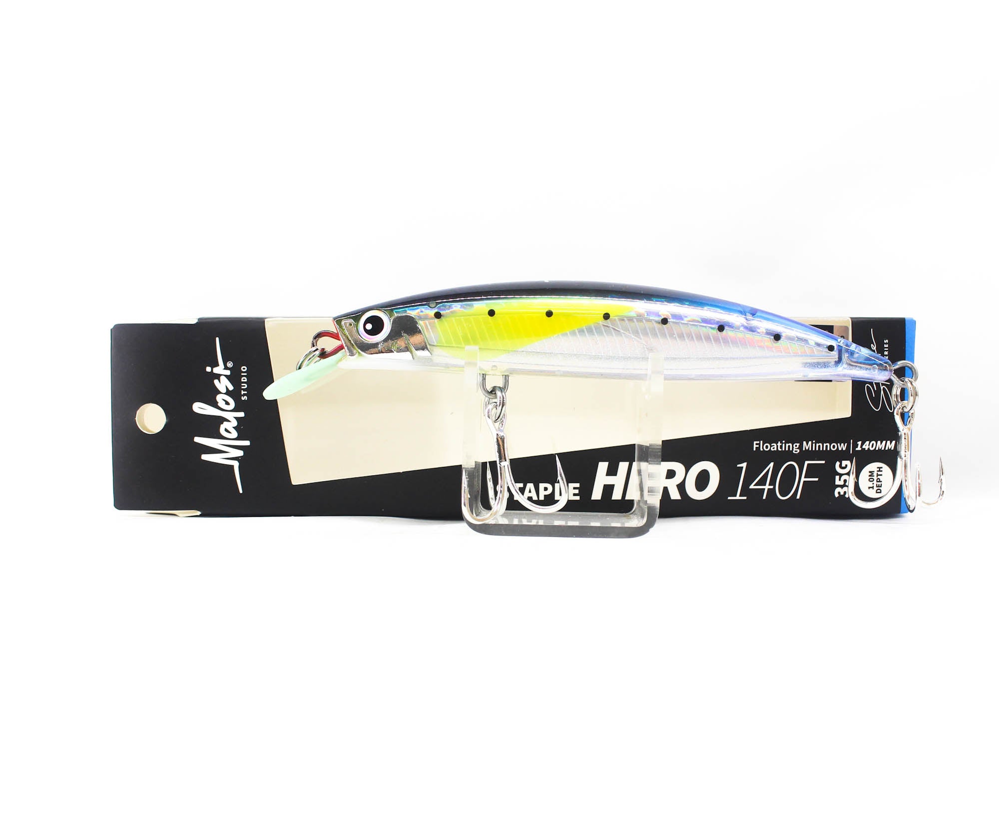 Malosi SHE140F-SR Staple Hero 140F Floating Lure Stellar (3215)