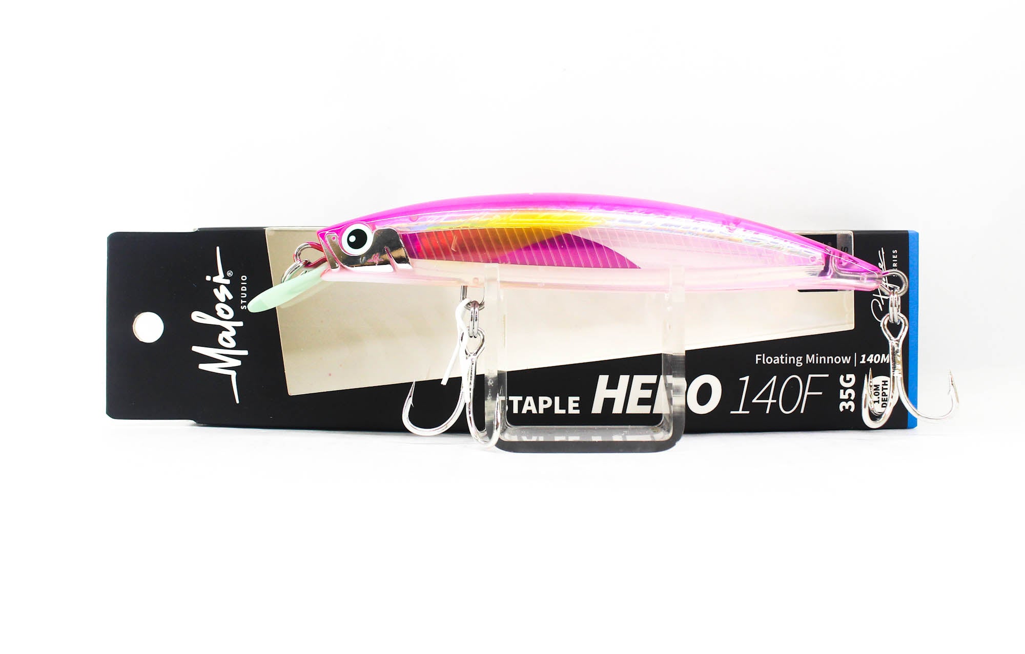 Malosi SHE140F-PA Staple Hero 140F Floating Lure Plasma (3260)