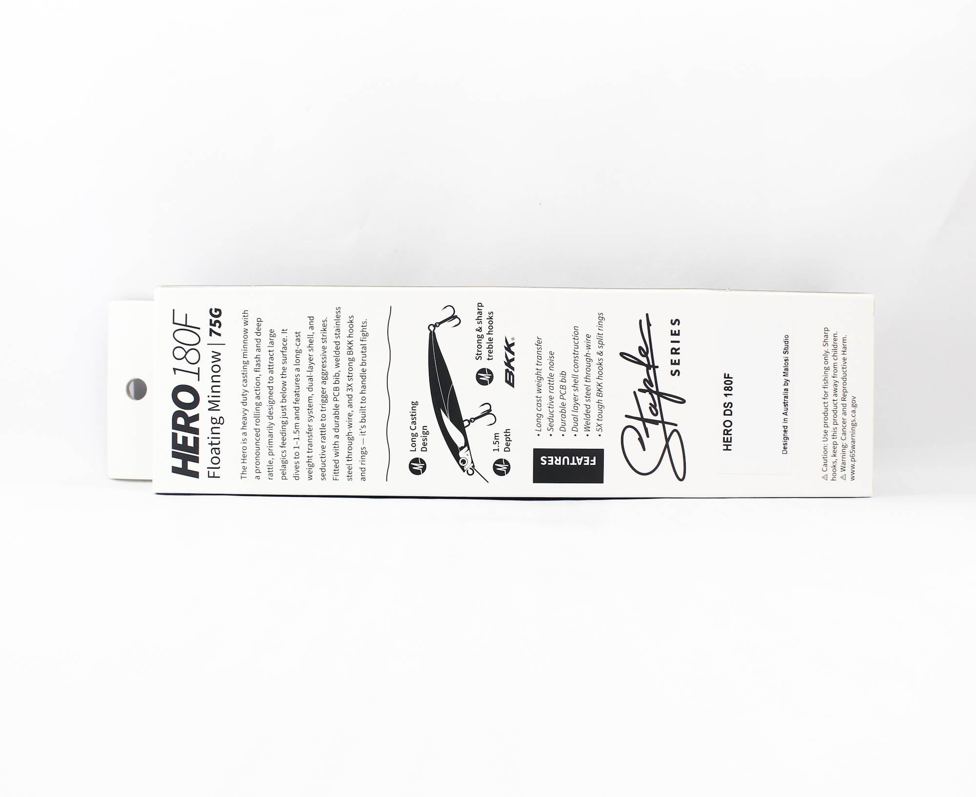 Malosi SHE180F-FI Staple Hero 180F Floating Lure Fusi (3345)