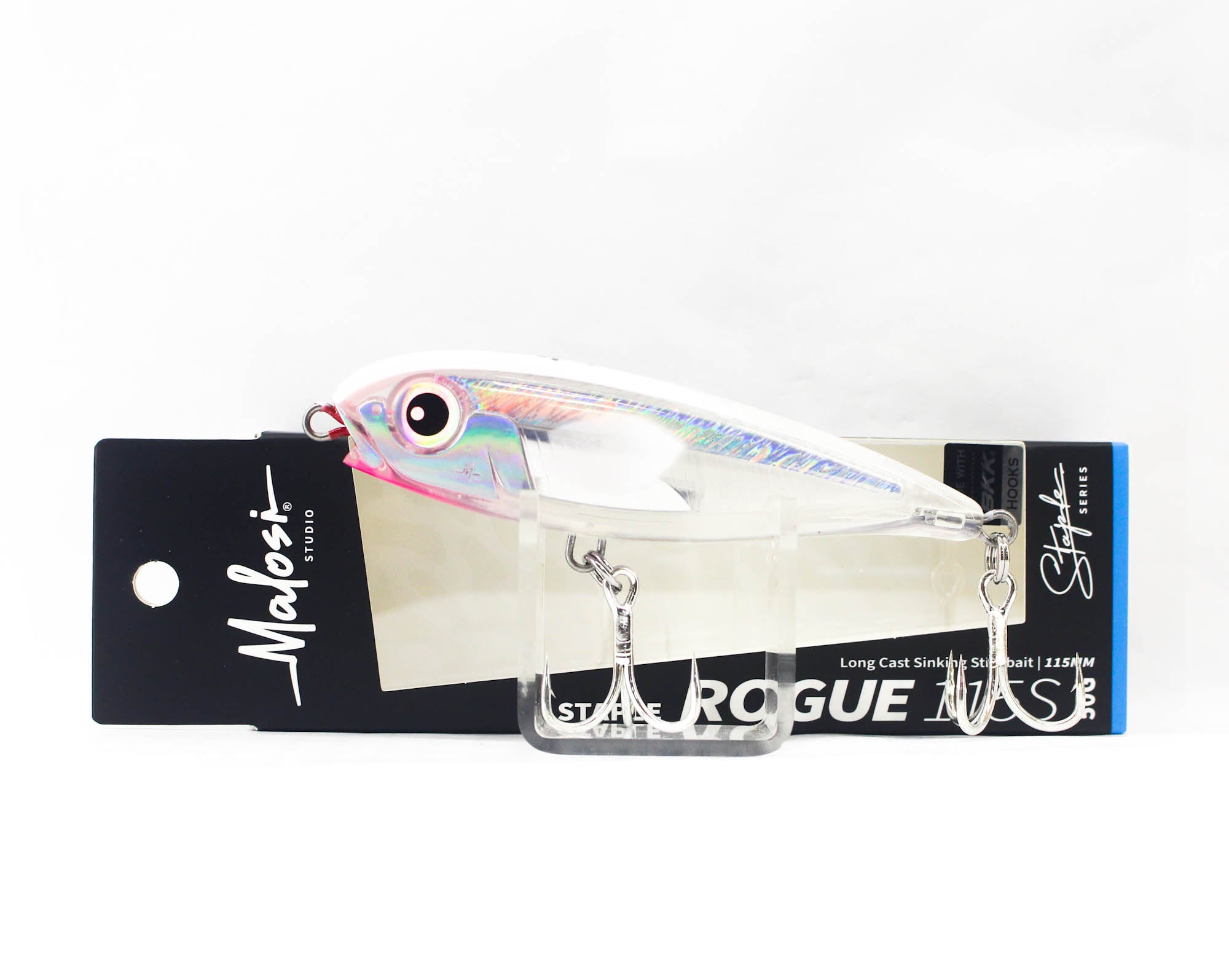 Malosi SRO115S-AO Staple Rogue 115S Sinking Lure Albino (3673)