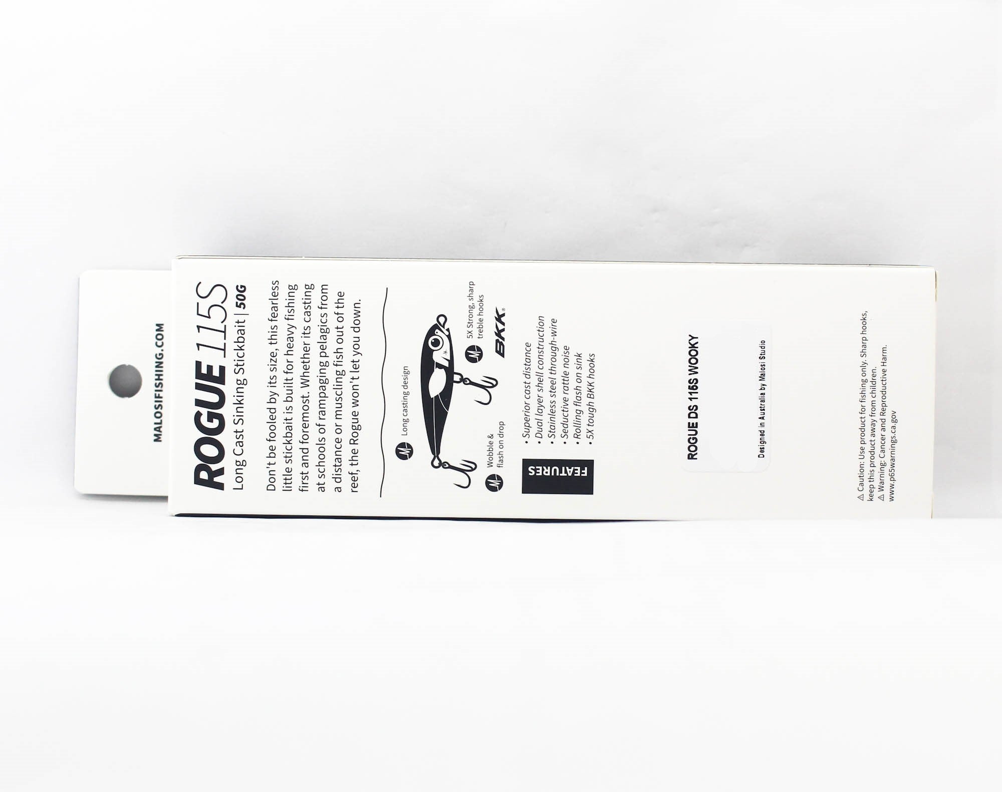 Malosi SRO115S-FI Staple Rogue 115S Sinking Lure Fusi (3703)