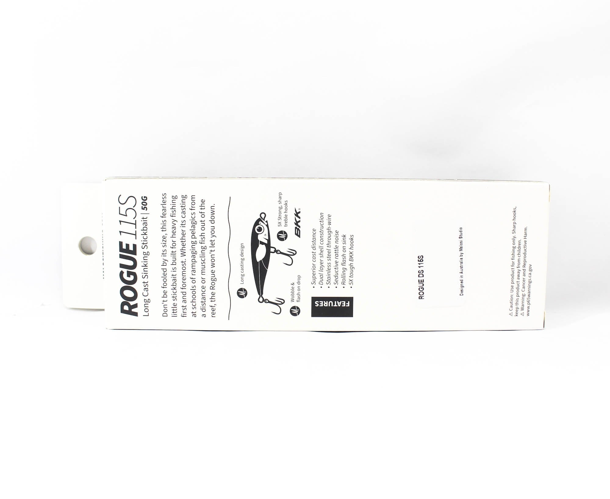 Malosi SRO115S-BR Staple Rogue 115S Sinking Lure Backwater (3758)