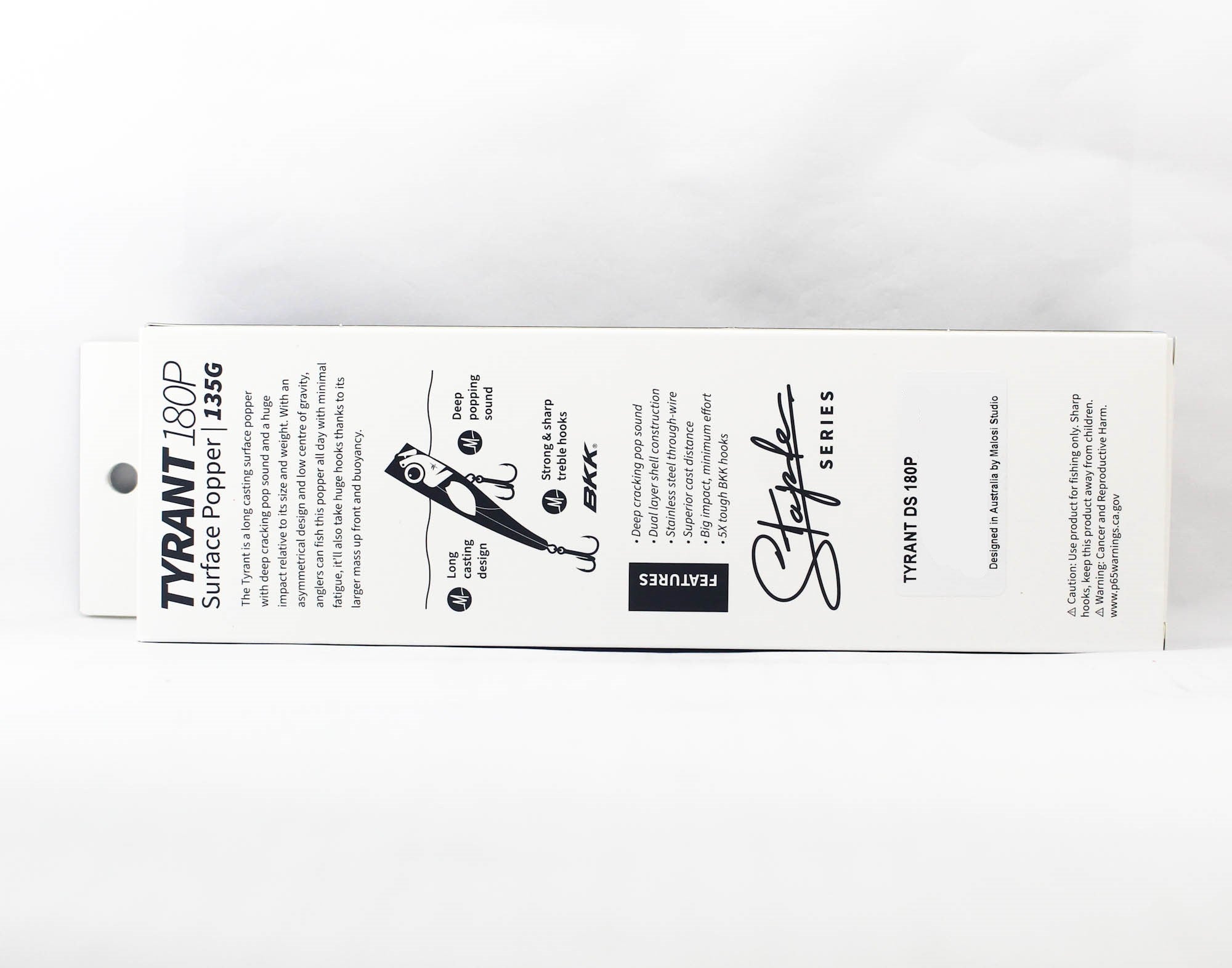Malosi STY180P-AO Staple Tyrant 180P Floating Lure Albino (4038)