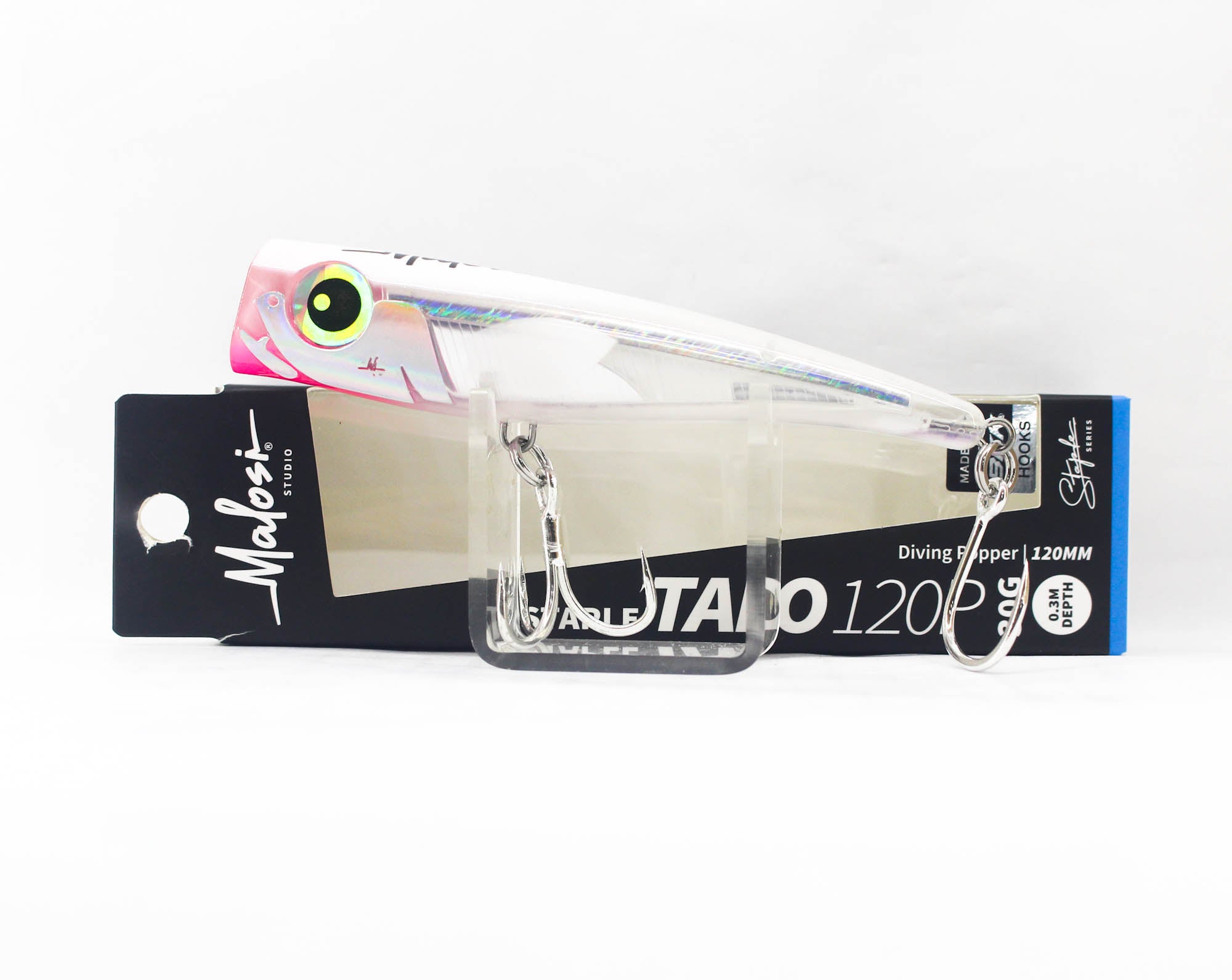 Malosi STA120P-AO Staple Talo 120P Floating Lure Albino (4151)
