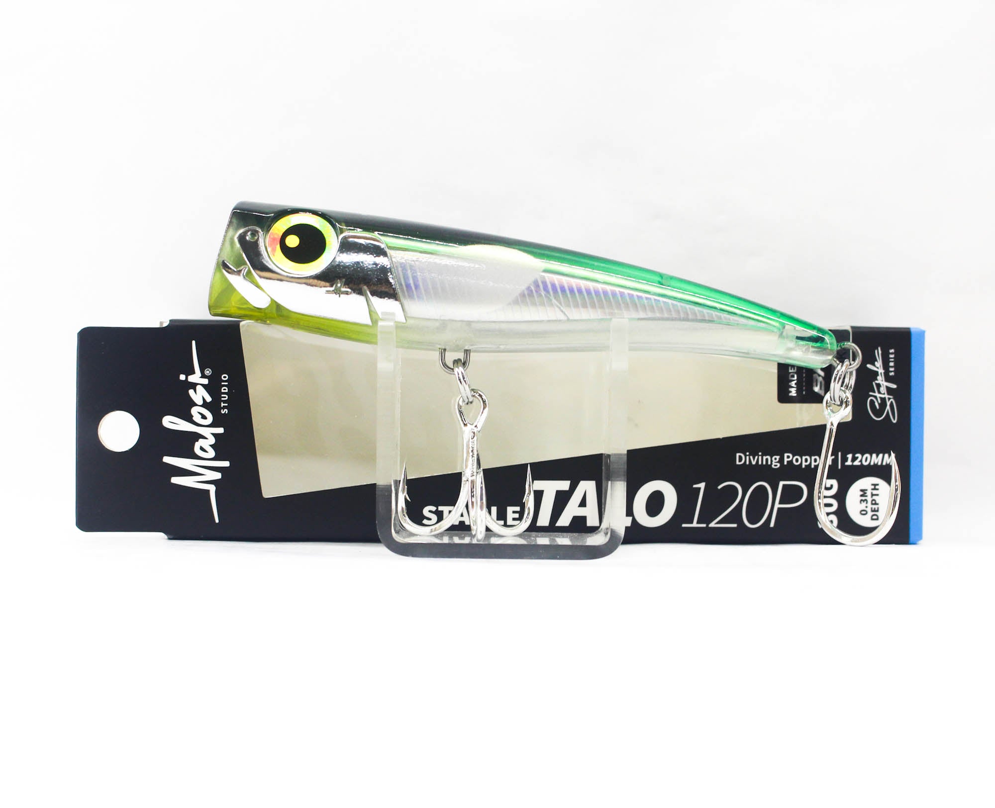 Malosi STA120P-ED Staple Talo 120P Floating Lure Emerald (4205)