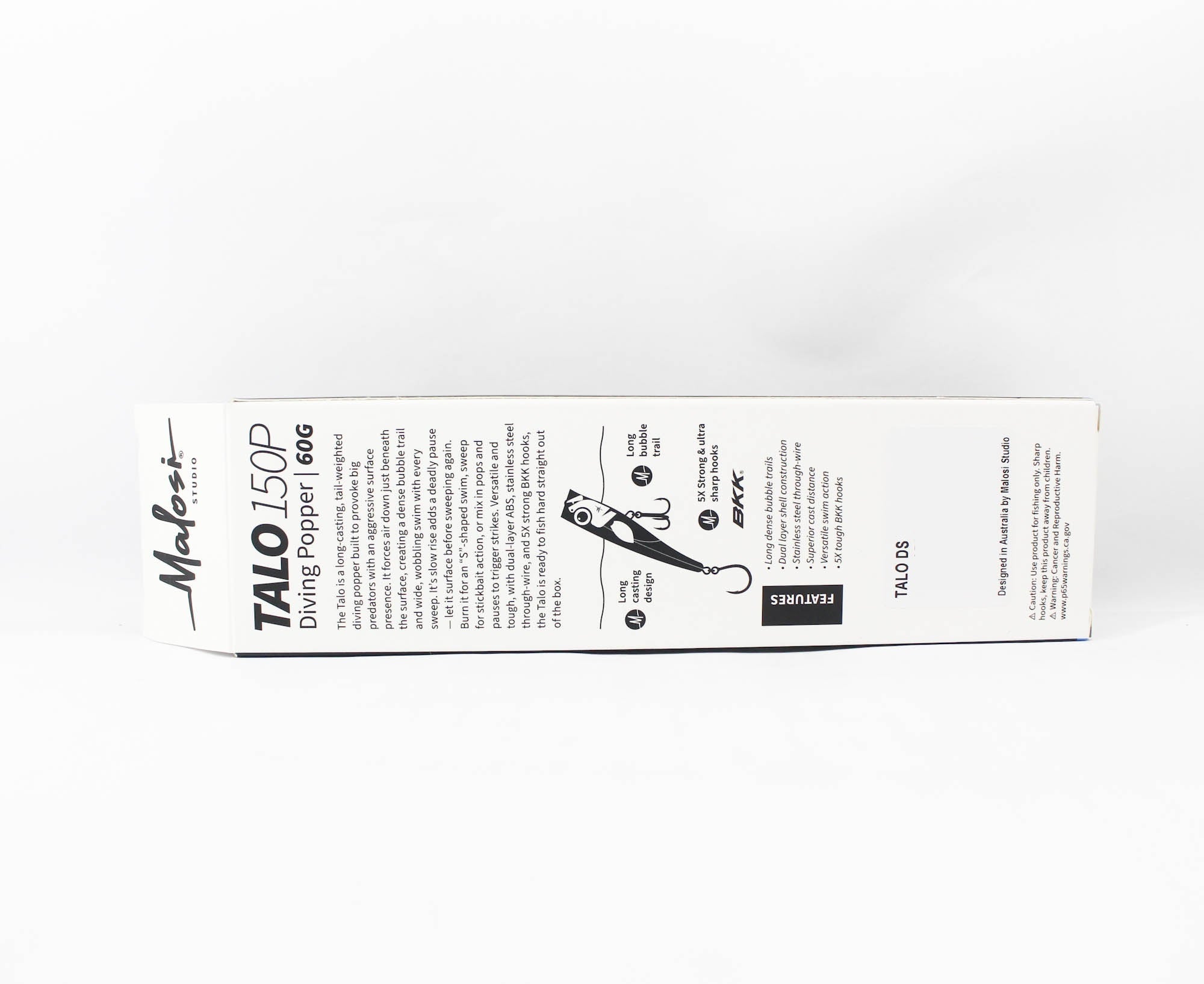 Malosi STA120P-BR Staple Talo 120P Floating Lure Backwater (4236)