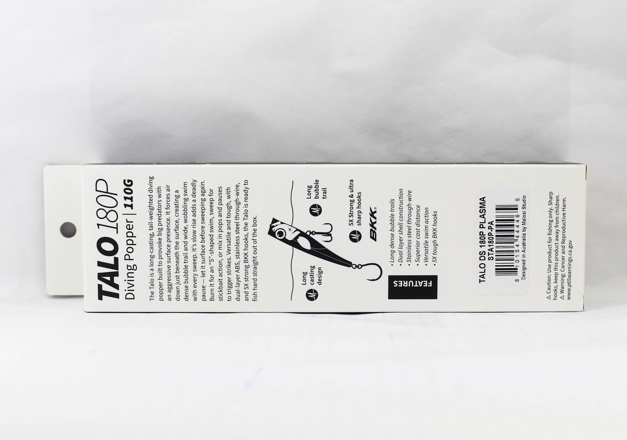 Malosi STA180P-PA Staple Talo 180P Floating Lure Plasma (4465)