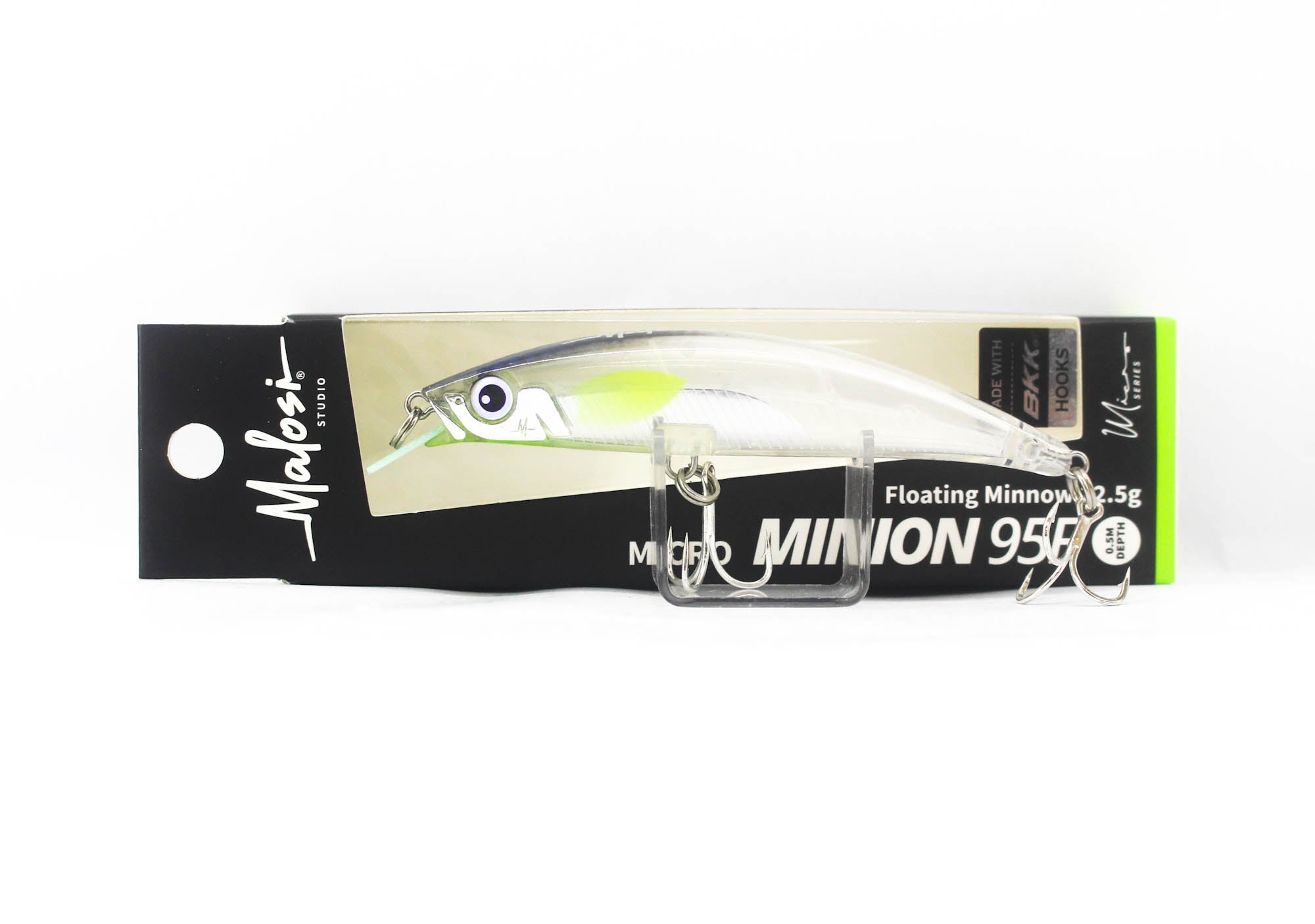 Malosi MI95F-TN Minnow Micro Minion 95F Floating Lure Teflon (4663)