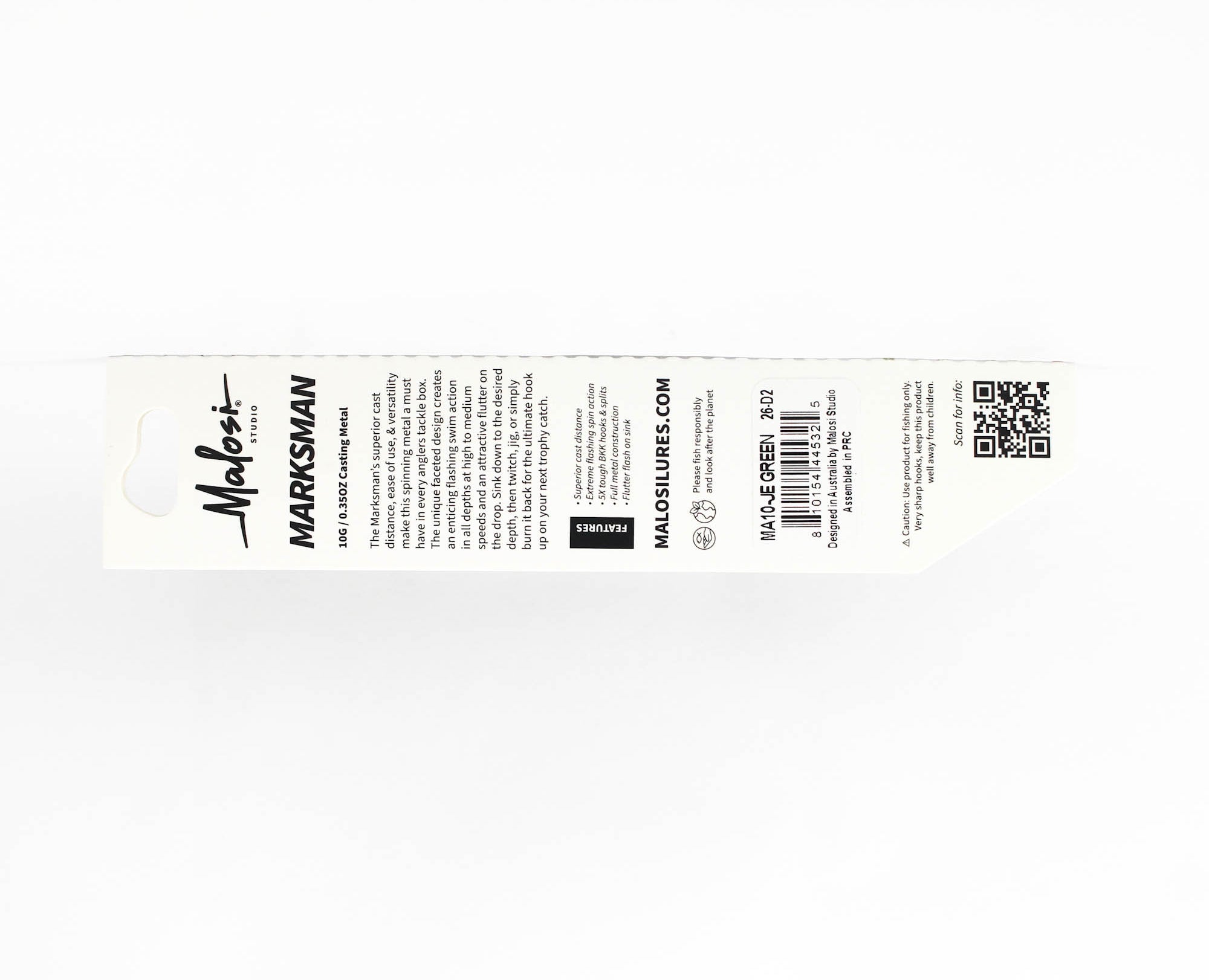 Malosi MA10-JE Metal Slicer Marksman 10 grams Jade (5325)