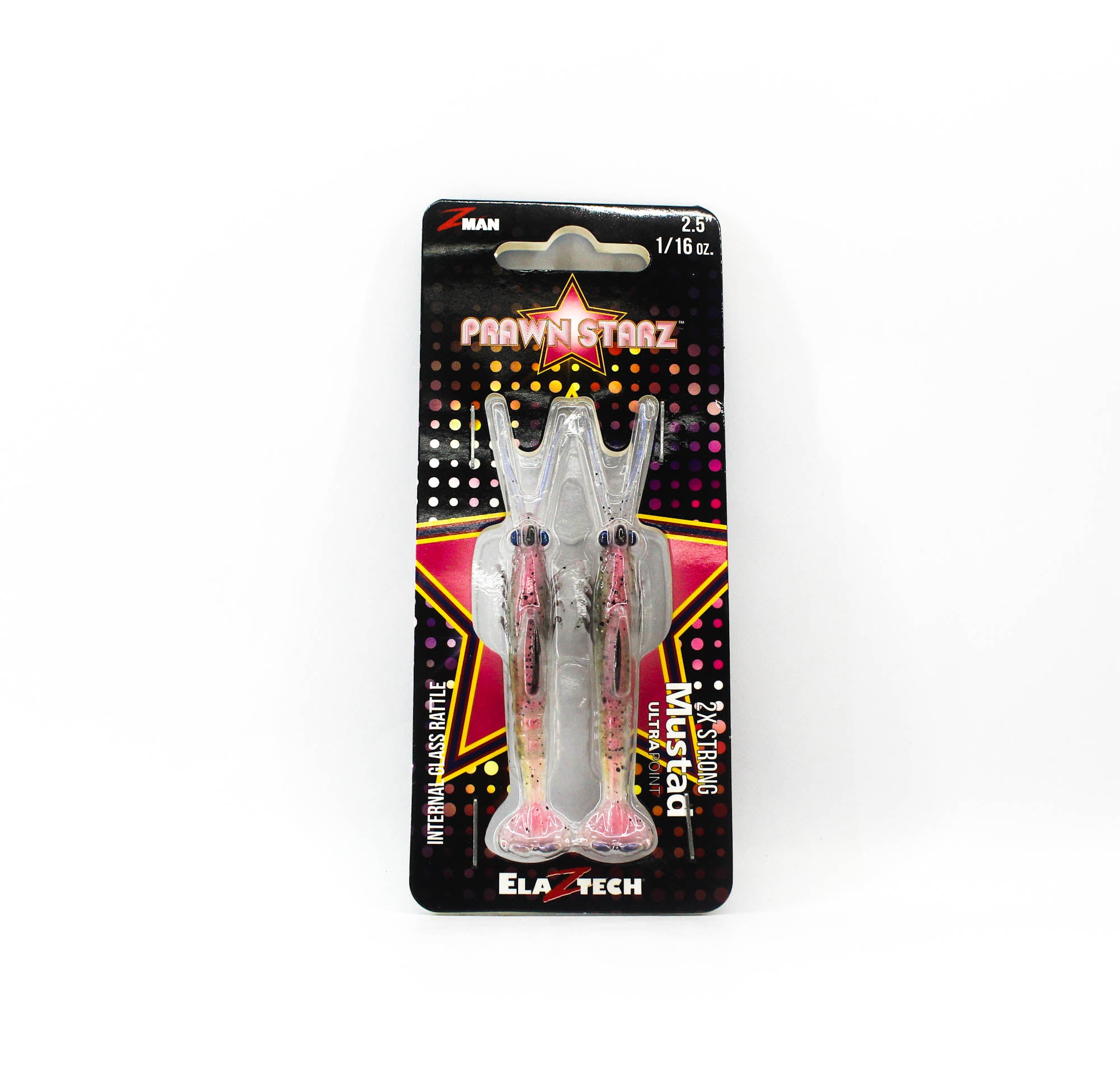 Zman Soft Lure PrawnstarZ 2.5 Inch 2/Pack Laguna Shrimp (2572)