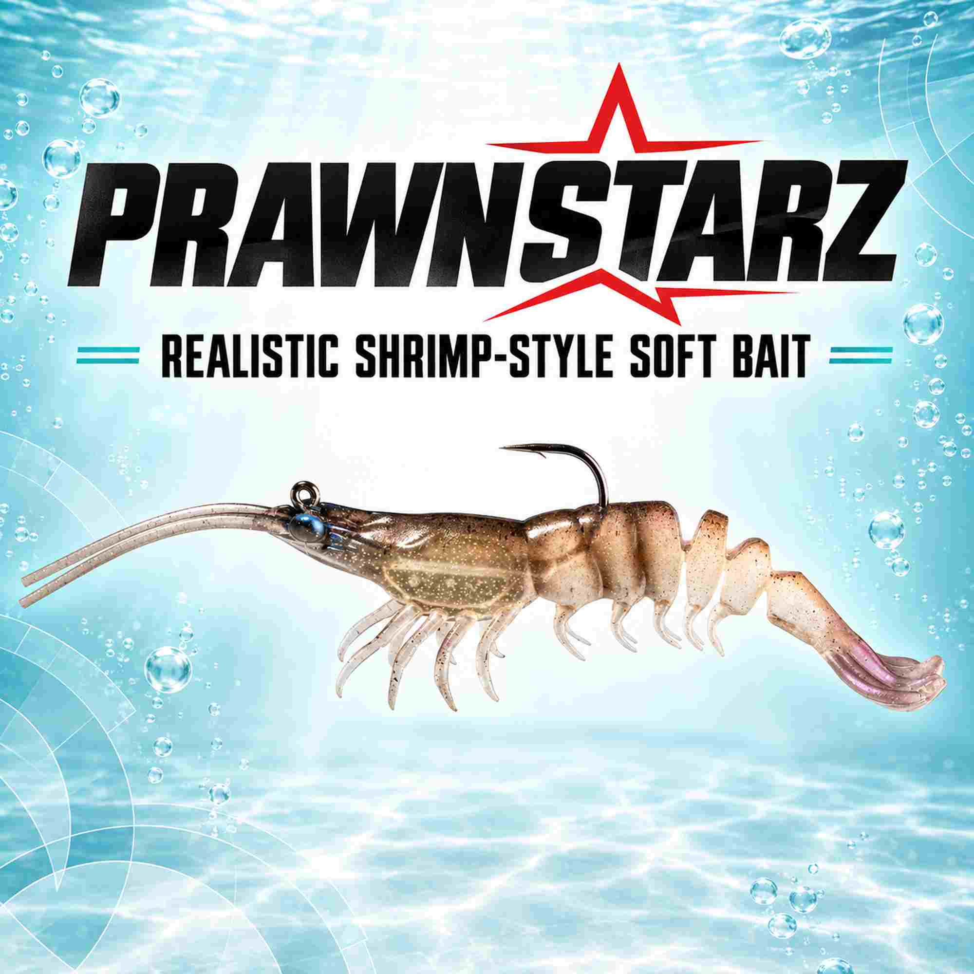 Zman Soft Lure PrawnstarZ 2.5 Inch 2/Pack Laguna Shrimp (2572)