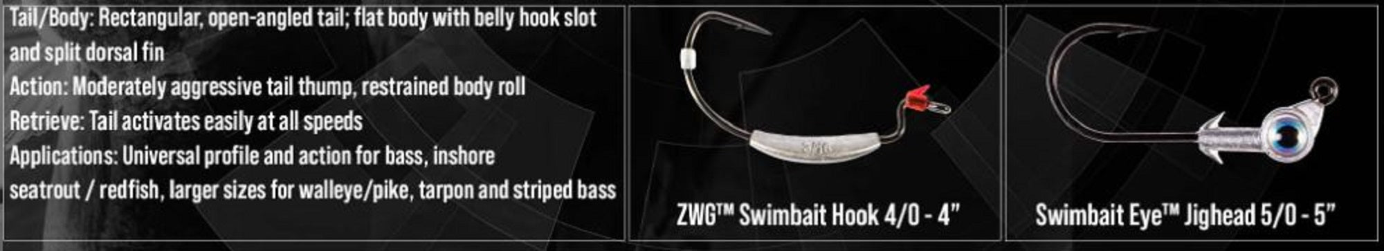 Zman Soft Lure Diezel MinnowZ 5 Inch 4/Pack Blue Mackerel (3104)