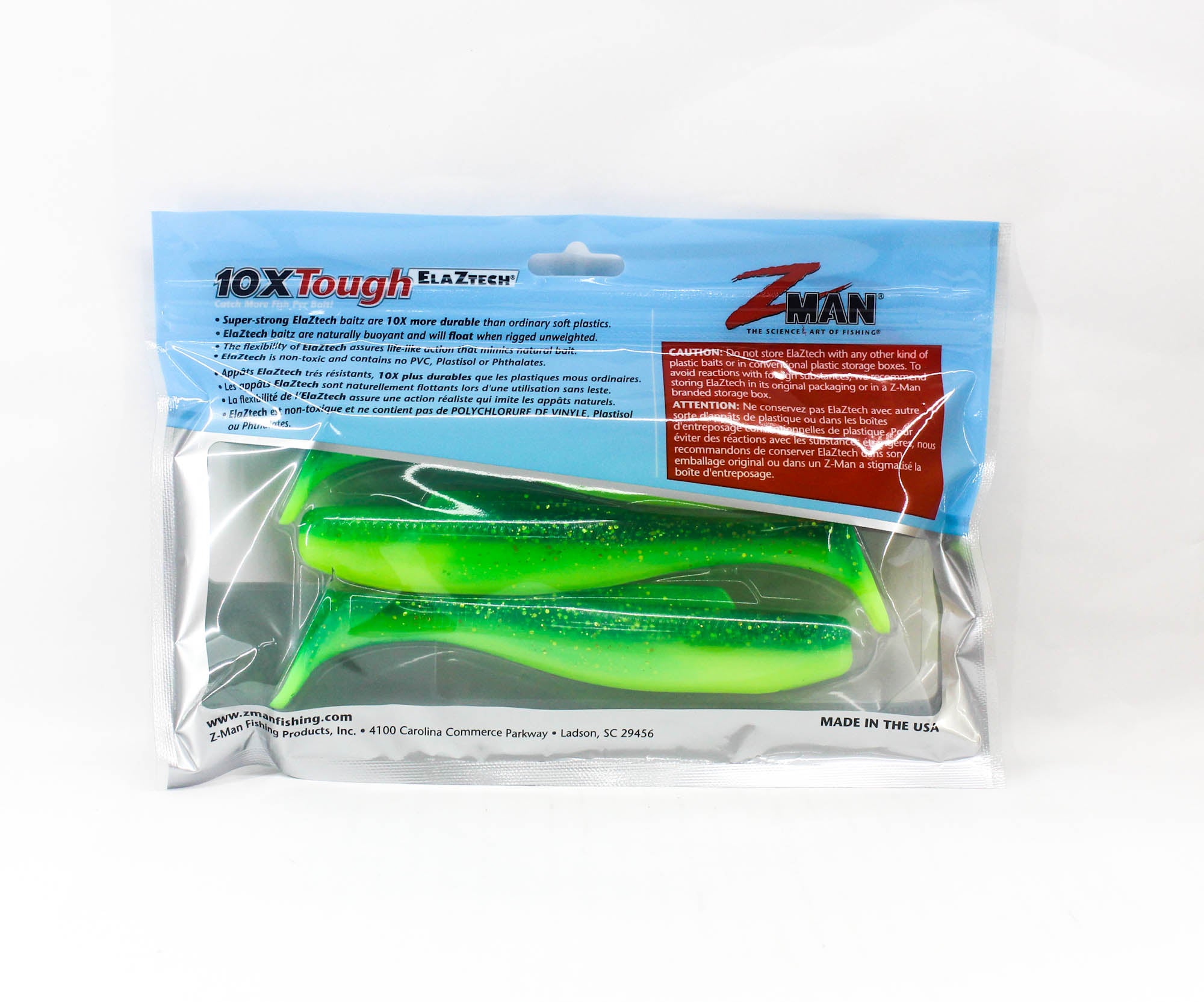Zman Soft Lure Diezel MinnowZ 6 Inch 3/Pack Sexy Mackerel (4491)