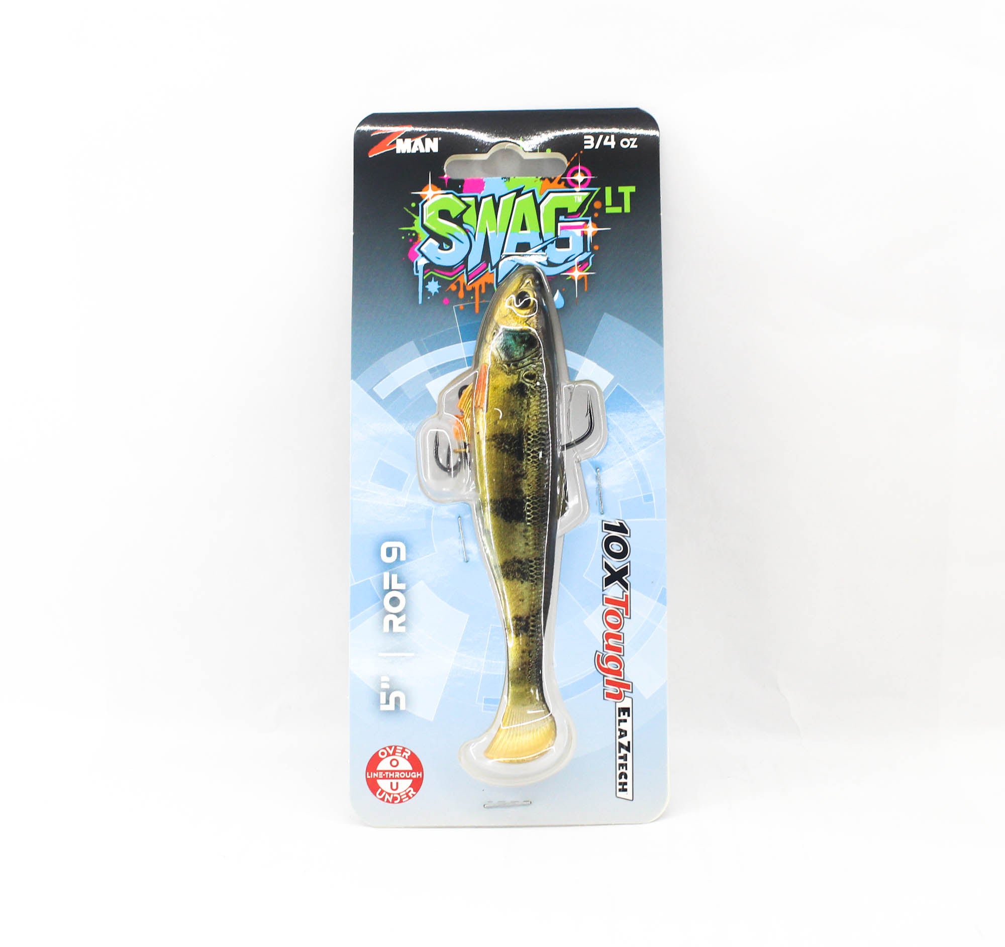 Zman Soft Lure Swag Swimbait LT 5 Inch Perch (4903)