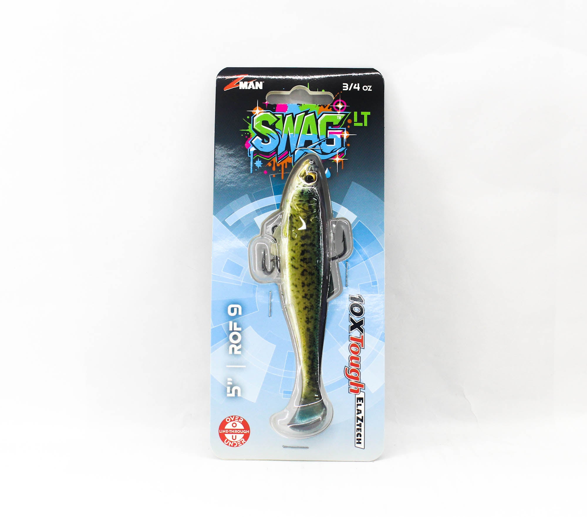 Zman Soft Lure Swag Swimbait LT 5 Inch Baby Bass (4910)