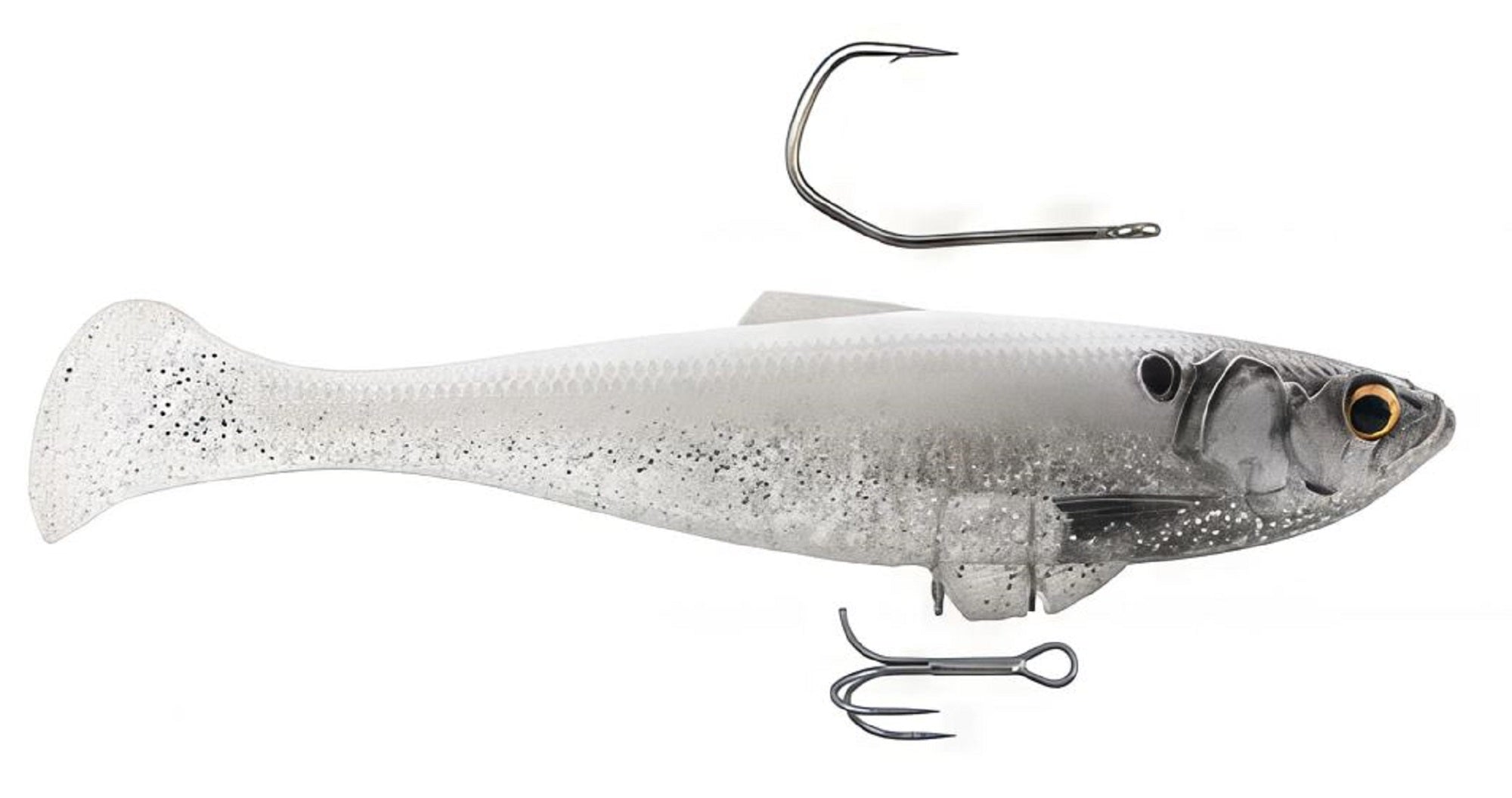 Zman Soft Lure Swag Swimbait LT 5 Inch Sight Flash (4927)