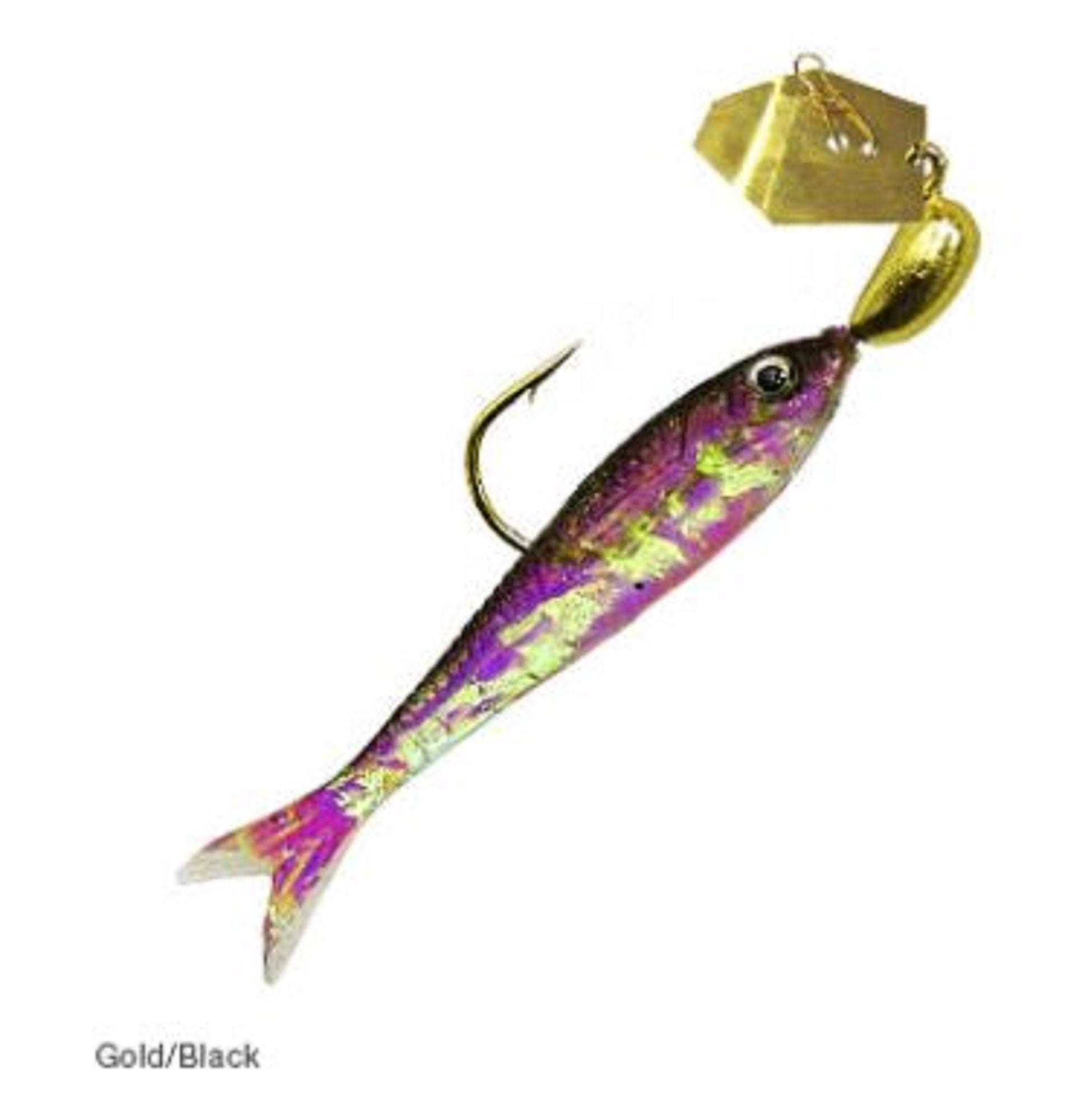 Zman Chatterbait Flashback Mini 1/8 Oz Chart Firetiger (0372)