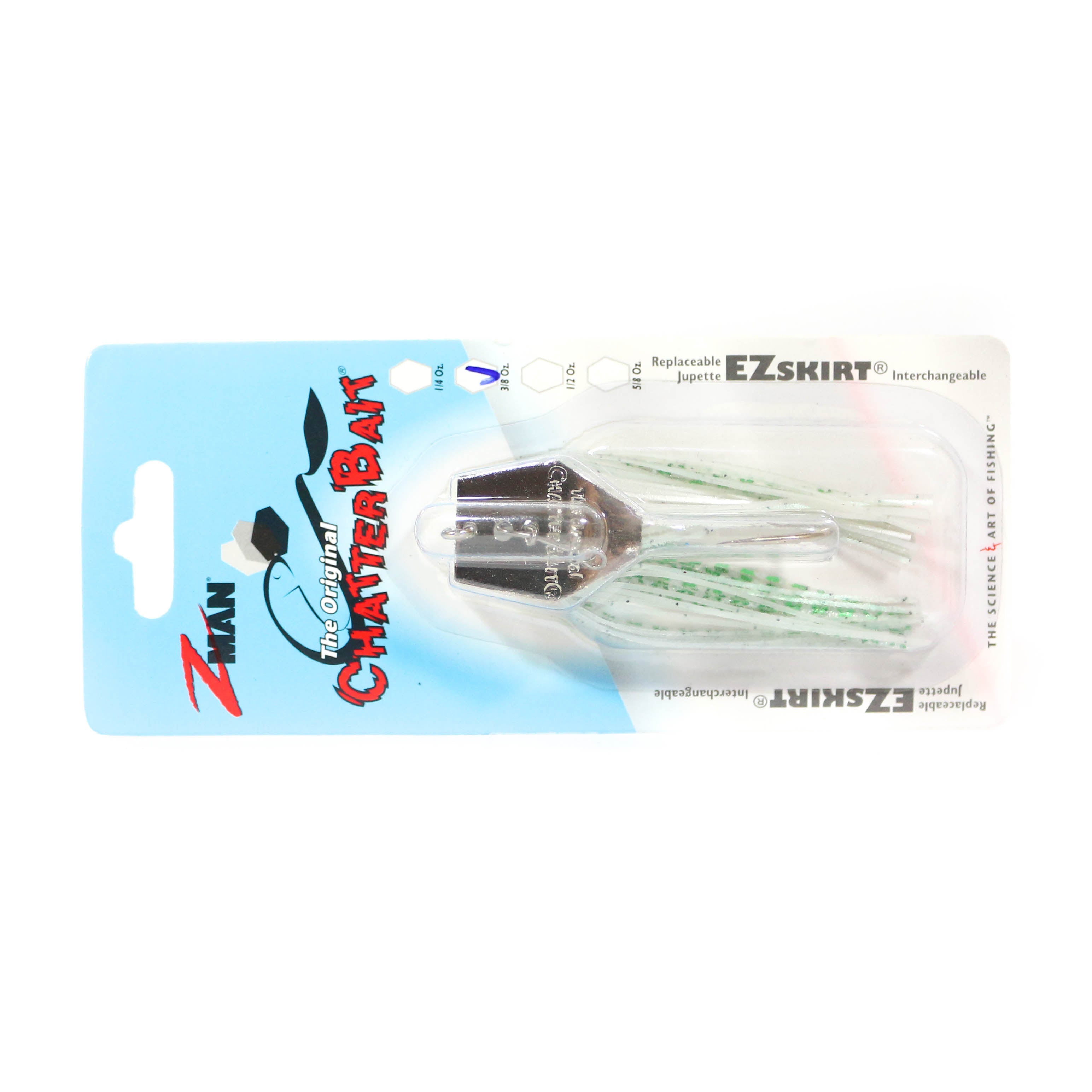 Zman Chatterbait 3/8 oz Sinking Lure Gizzard Shad (1027)