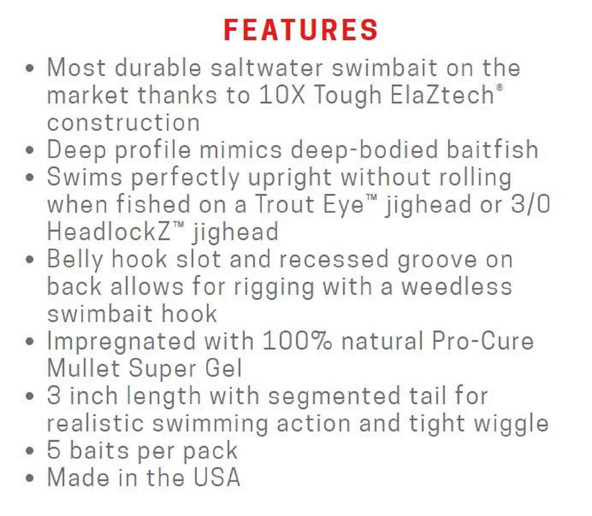 Zman Soft Lure PogyZ 3 Inch 5/Pack Gold Rush (2451)