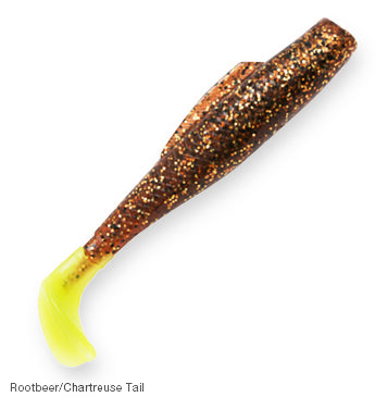 Zman Soft Lure MinnowZ 3 Inch 6/Pack Rootbeer Chart (2574)