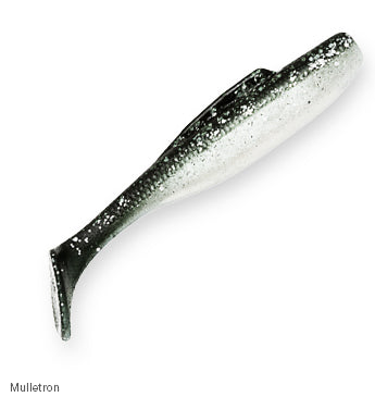 Zman Soft Lure Diezel MinnowZ 4 Inch 5/Pack Mulletron (2703)