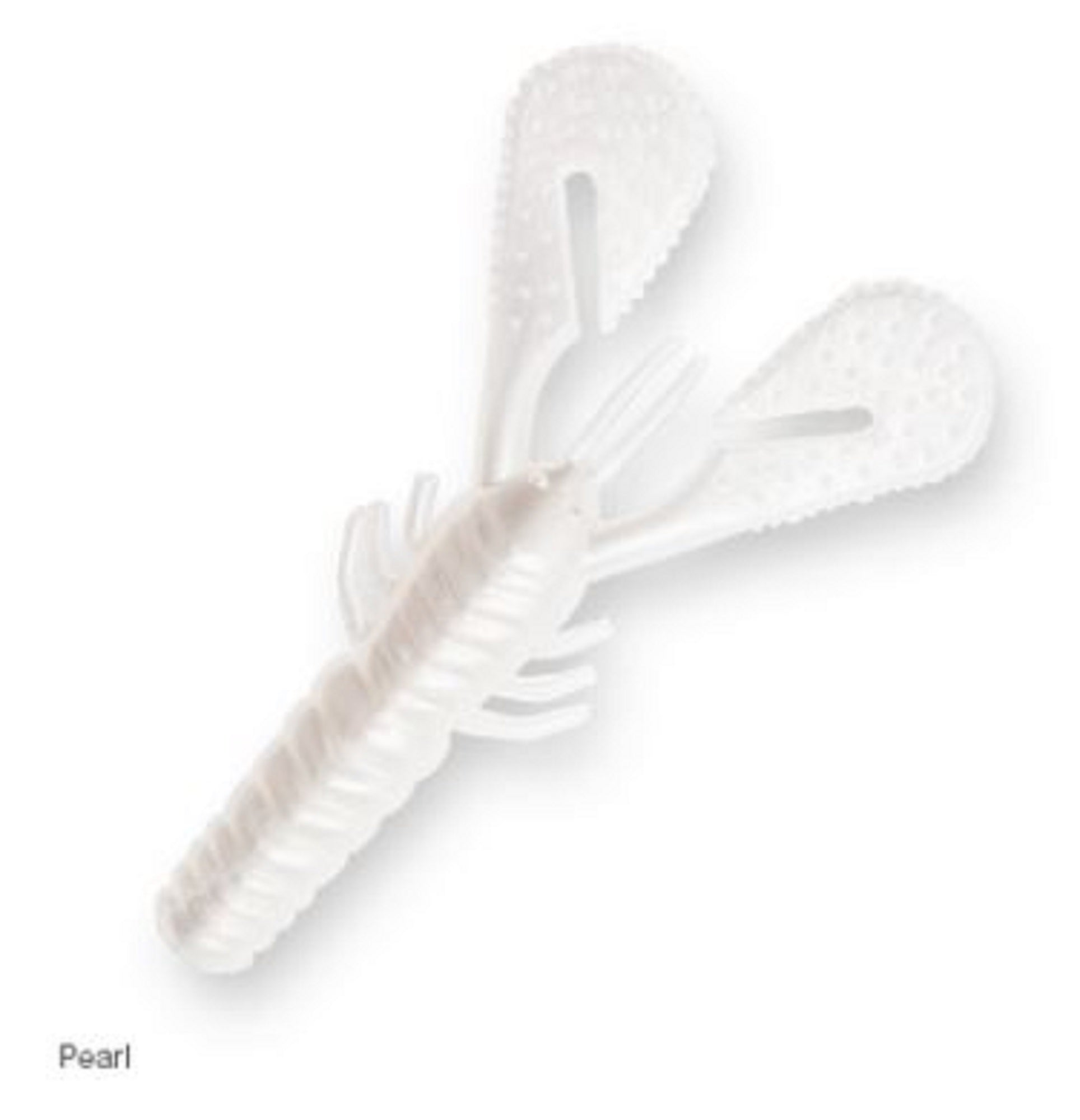 Zman Soft Lure Turbo CrawZ 4 Inch 6/Pack Pearl (2864)