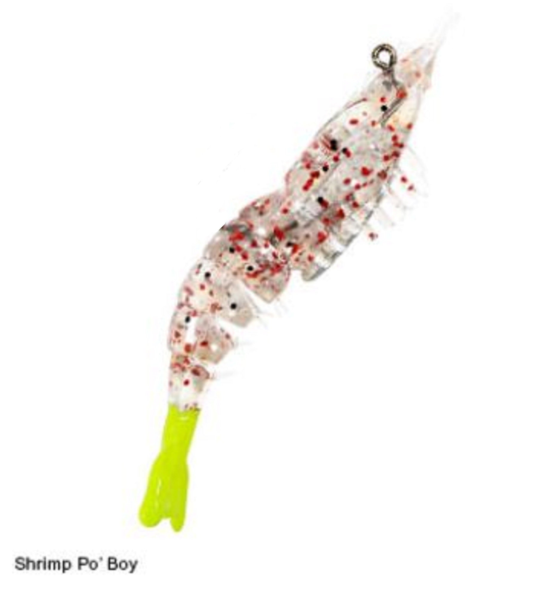 Zman Soft Lure Shrimpz 3.5 Inch 4/Pack Shrimp Po Boy (2918)