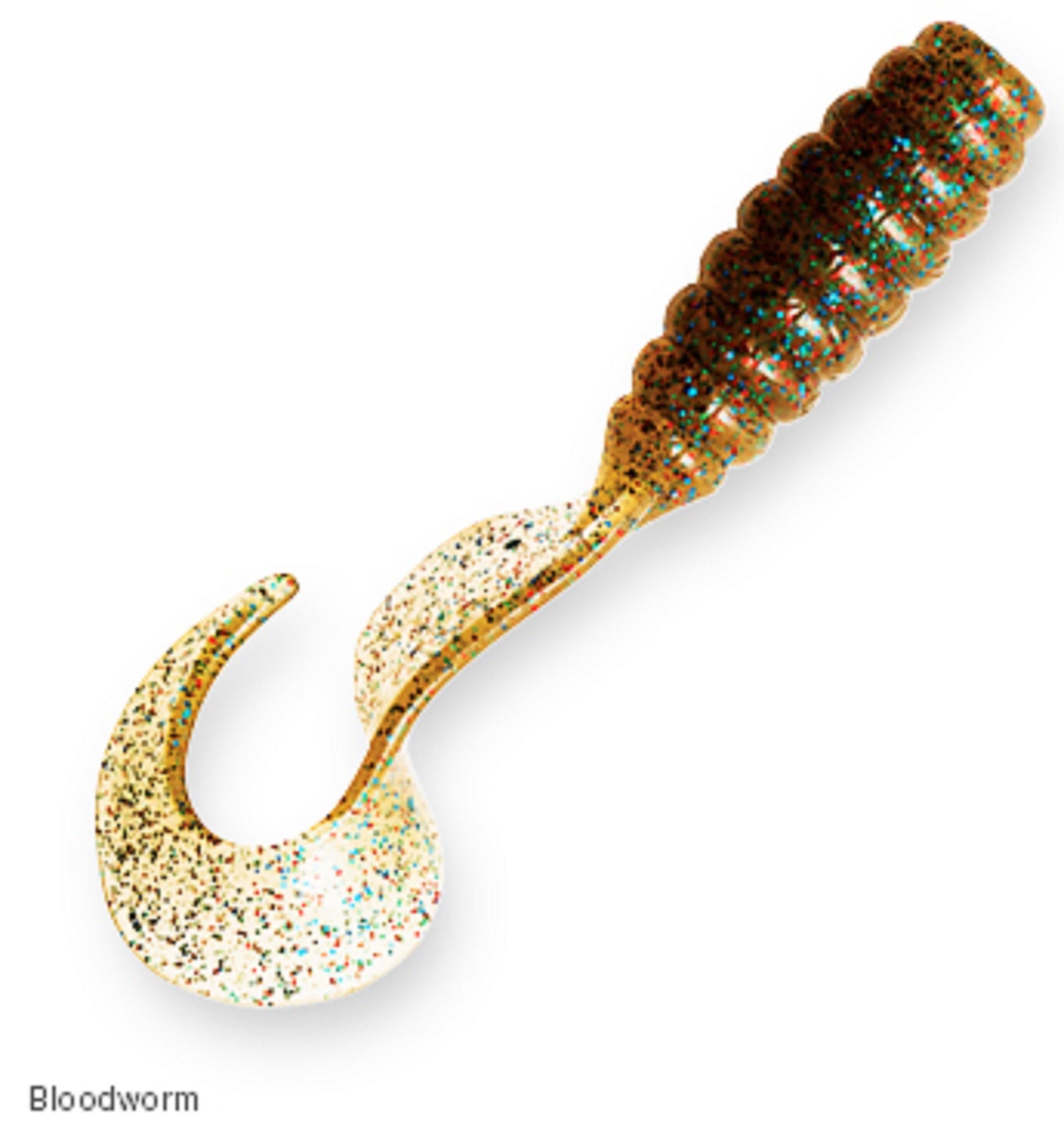 Zman Soft Lure GrubZ 2 Inch 8/Pack Blood Worm (3335)