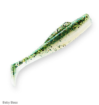 Zman Soft Lure MinnowZ 3 Inch 6/Pack Baby Bass (3441)