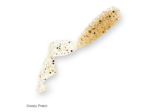 Zman Soft Lure GrubZ 2.5 Inch 8/Pack Greasy Prawn (3458)