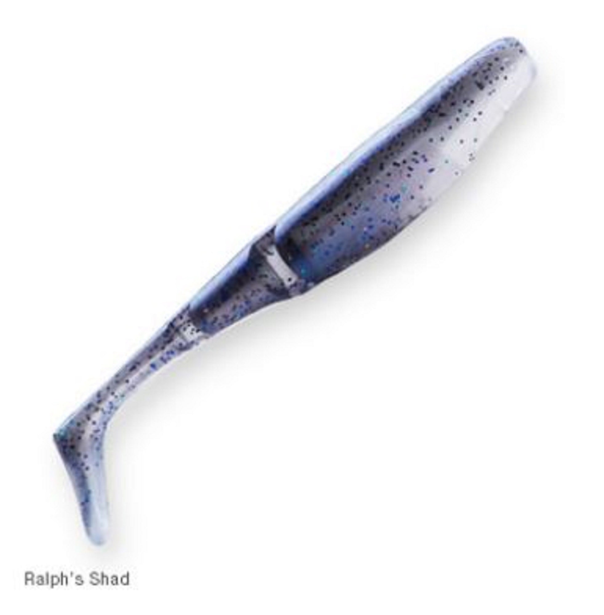 Zman Soft Lure Scented PaddlerZ 4 Inch 5/Pack Ralph's Shad (4790)