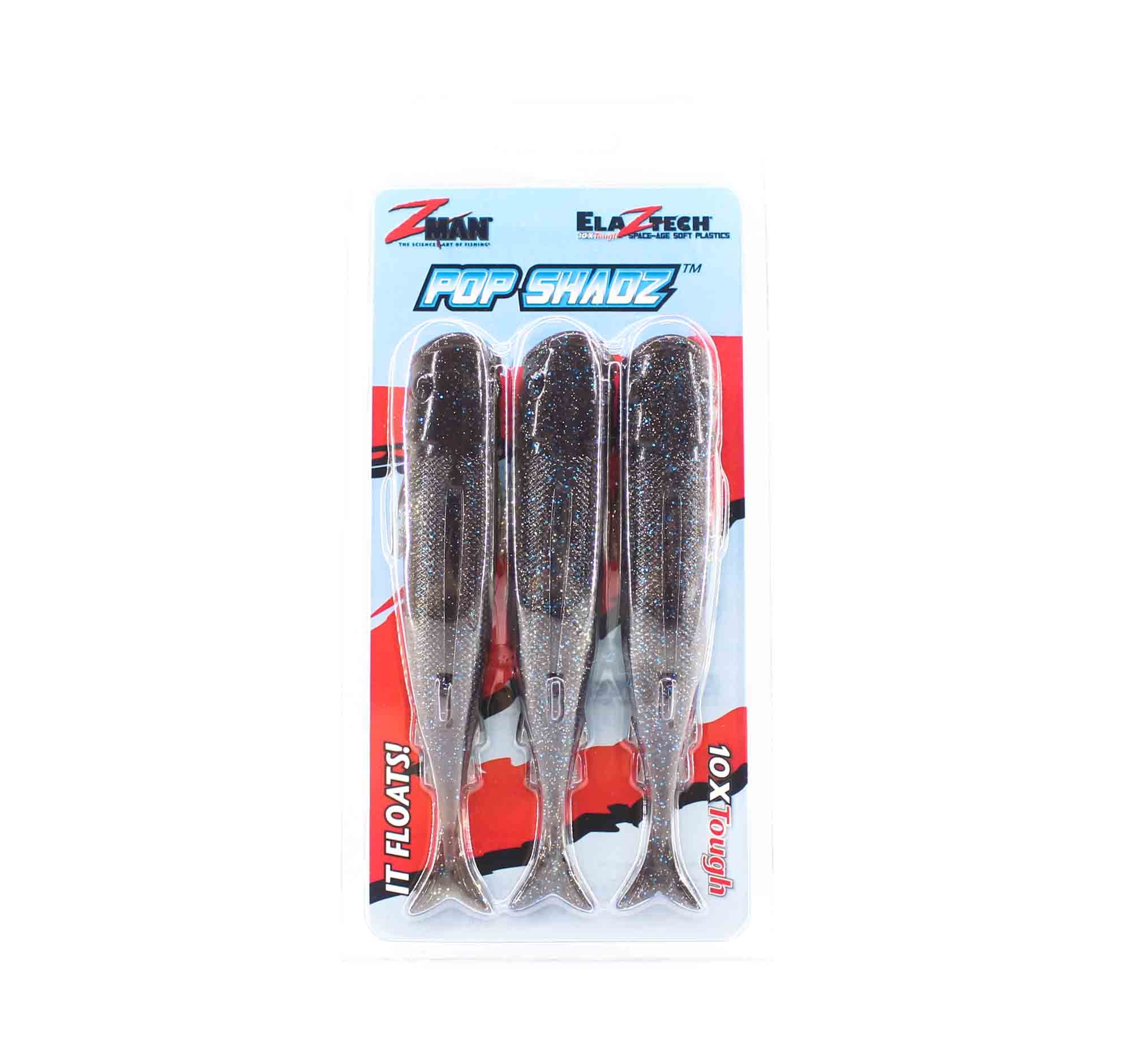 Zman Soft Lure Pop ShadZ 5 Inch 3/Pack Breaking Bream (5018)