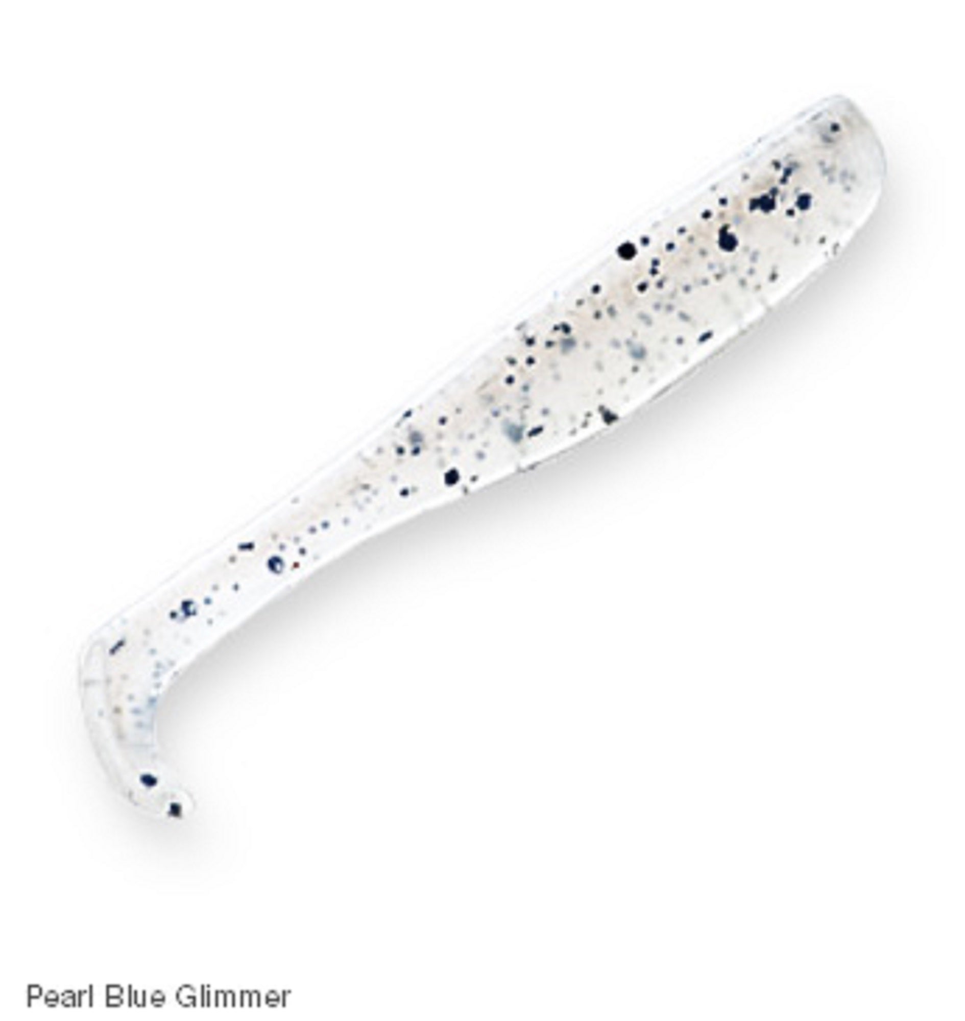 Zman Soft Lure Slim SwimZ 2.5 Inch 8/Pack Blue Glimmer (5131)