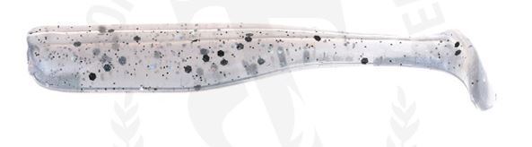 Zman Soft Lure Slim SwimZ 2.5 Inch 8/Pack Smoky Holographic (5148)