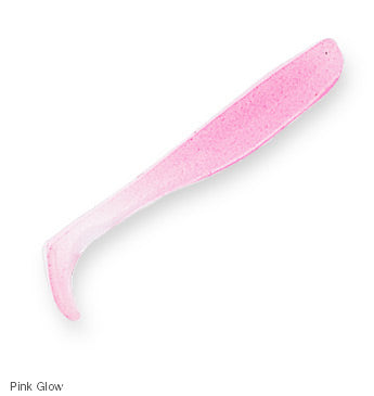 Zman Soft Lure Slim SwimZ 2.5 Inch 8/Pack Pink Glow (5155)