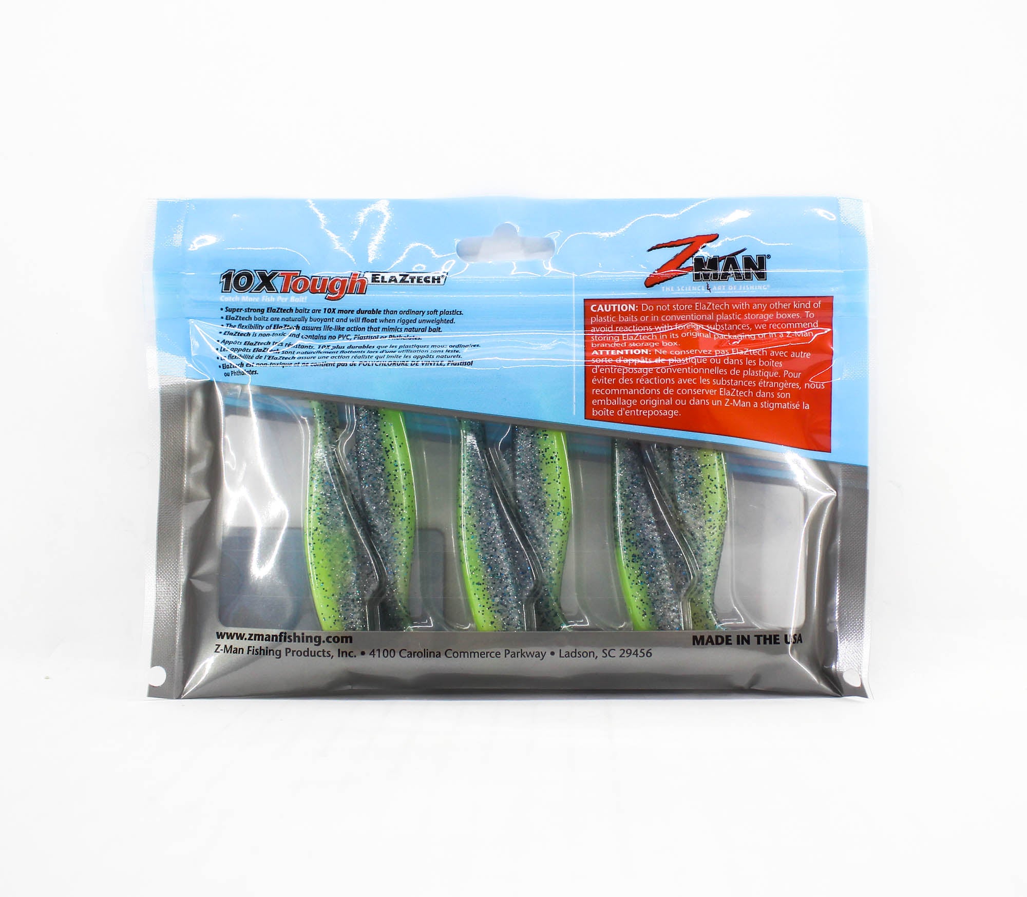 Zman Soft Lure MinnowZ 3 Inch 6/Pack Sexy Mullet (5209)