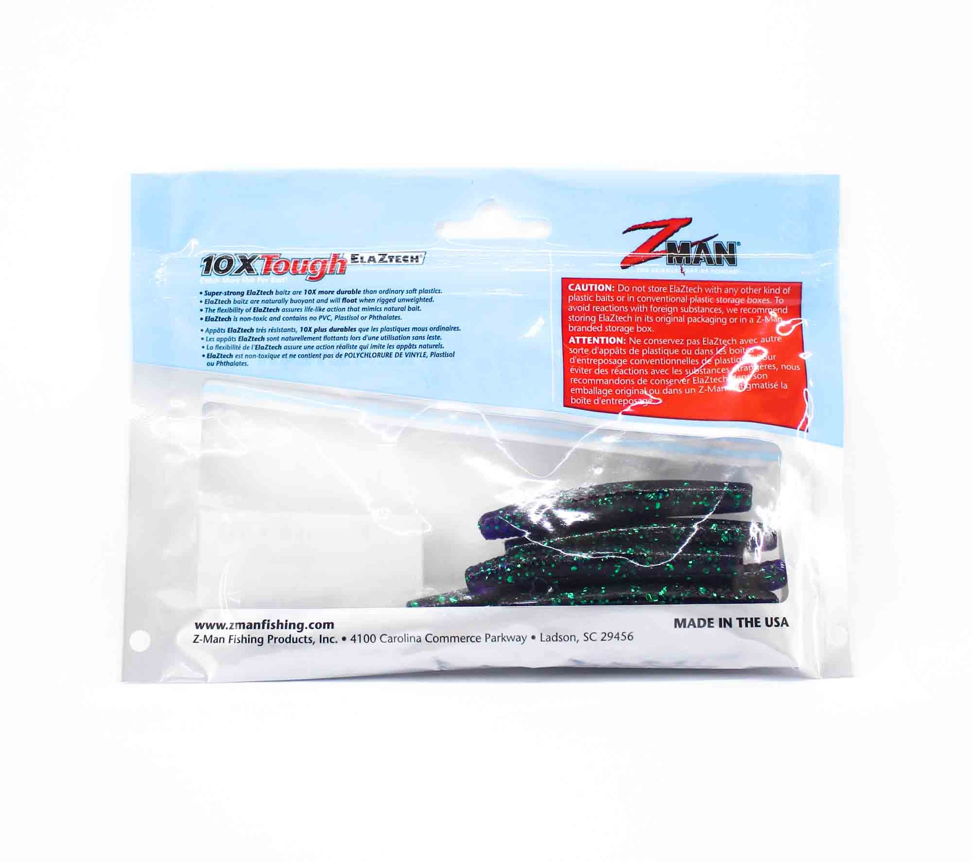Zman Soft Lure Finesse TRD 2.75 Inch 8/Pack June Bug (5452)