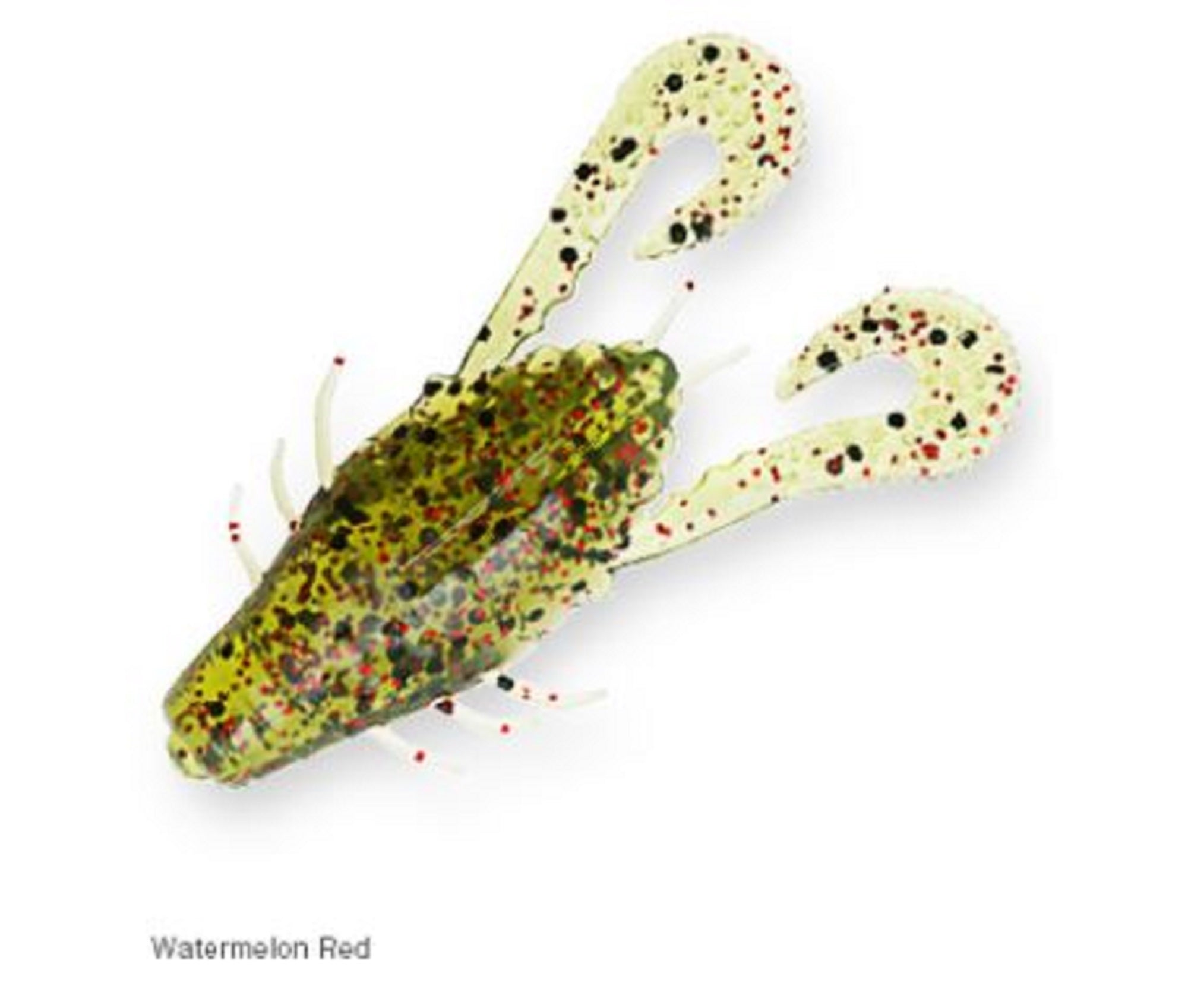 Zman Soft Lure CrusteaZ 2 Inch 6/Pack Watermelon Red (5636)