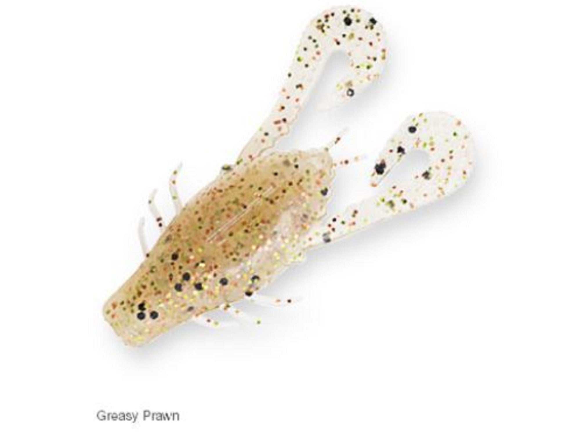 Zman Soft Lure CrusteaZ 2 Inch 6/Pack Greasy Prawn (5698)